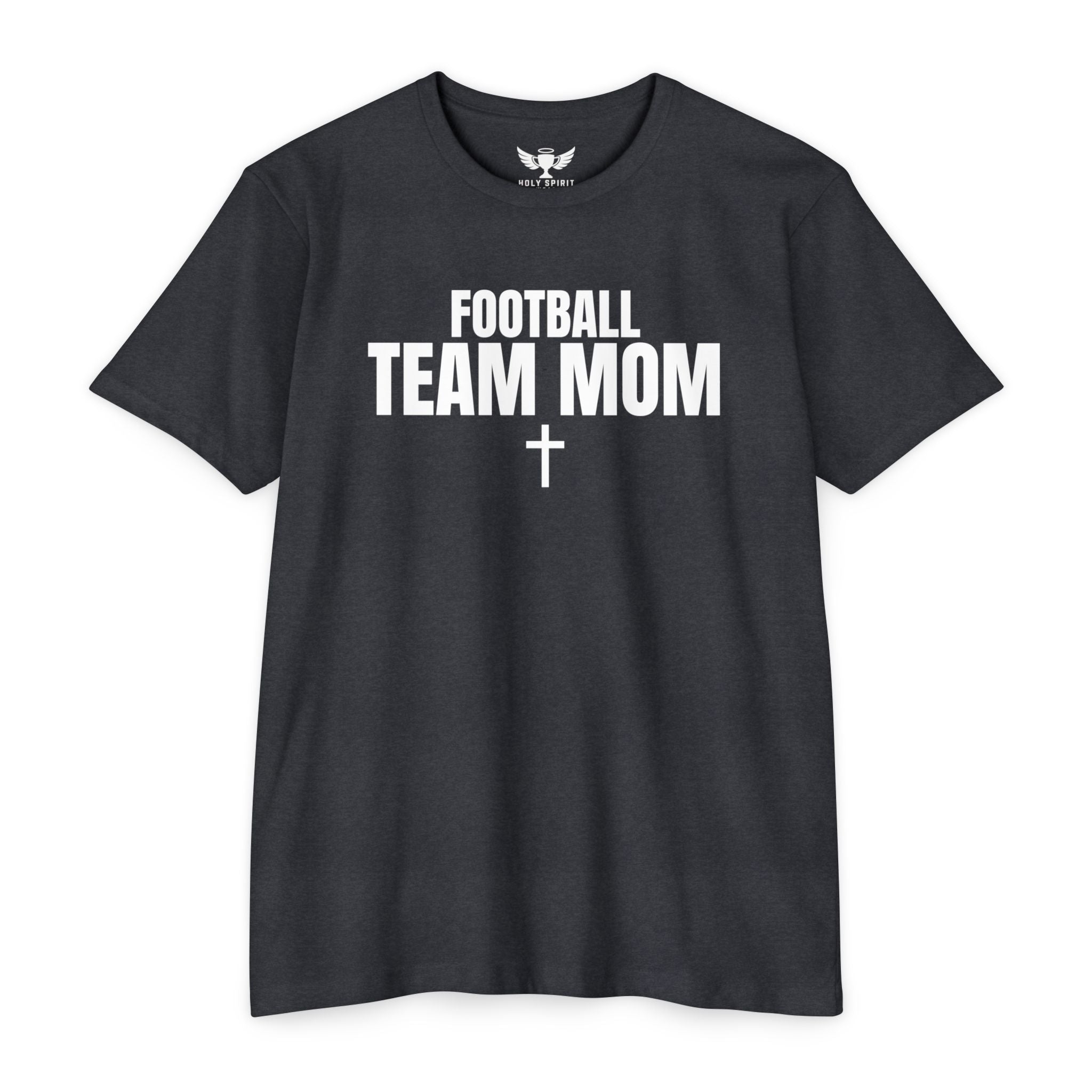Football Team Mom T-Shirt — Personalized Back Number Jersey