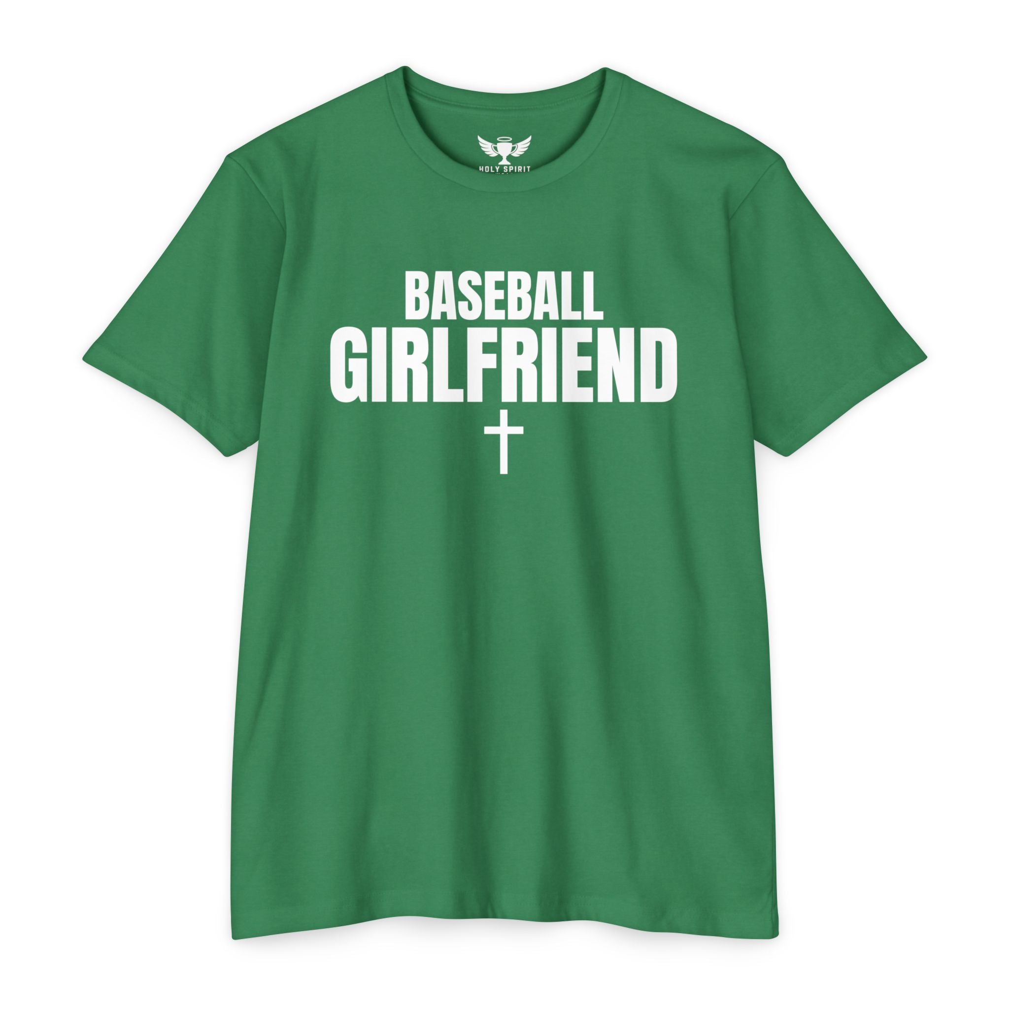 Baseball Girlfriend T-Shirt — Personalized Back Name & Number Tee