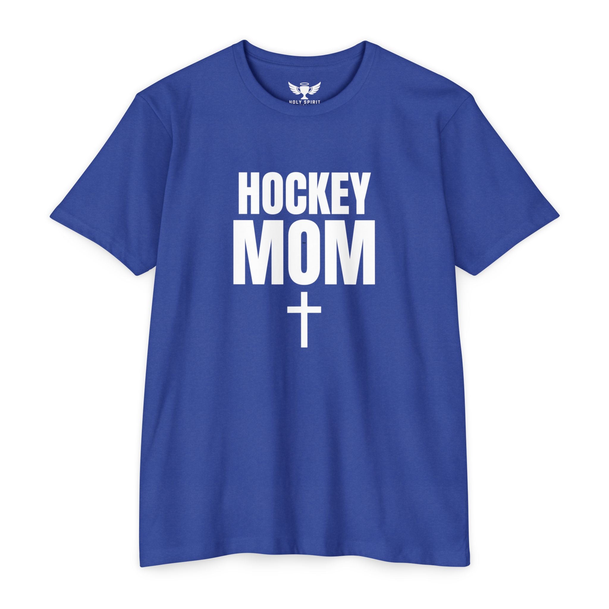 Hockey Mom T‑Shirt — Custom Name & Number Sports Tee