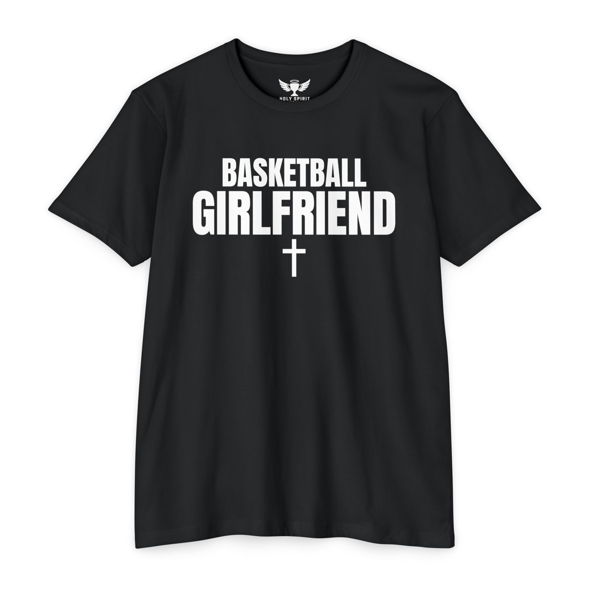 Basketball Girlfriend T-Shirt — Custom Name & Number