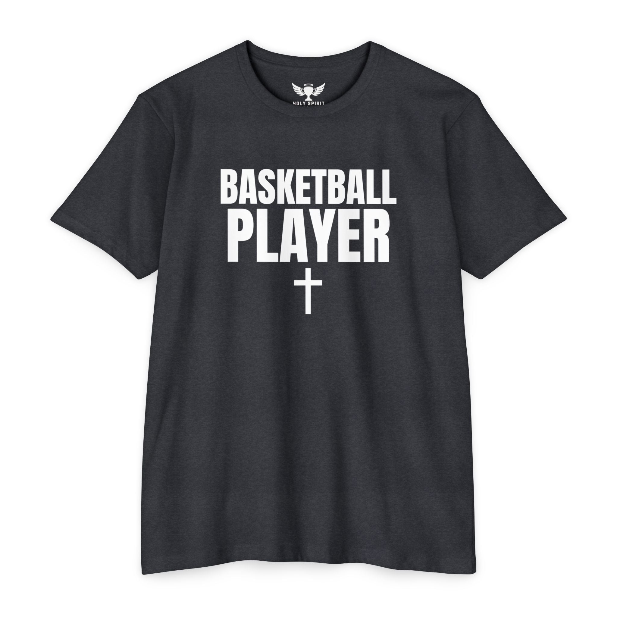 Basketball Player T-Shirt — Custom Back Name & Number