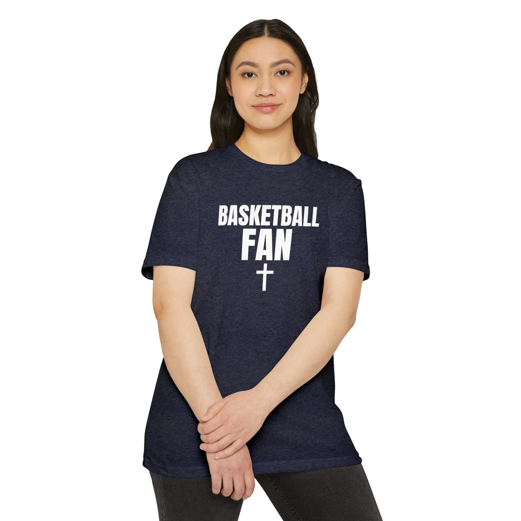 Basketball Fan Tee — Custom Back Name & Number