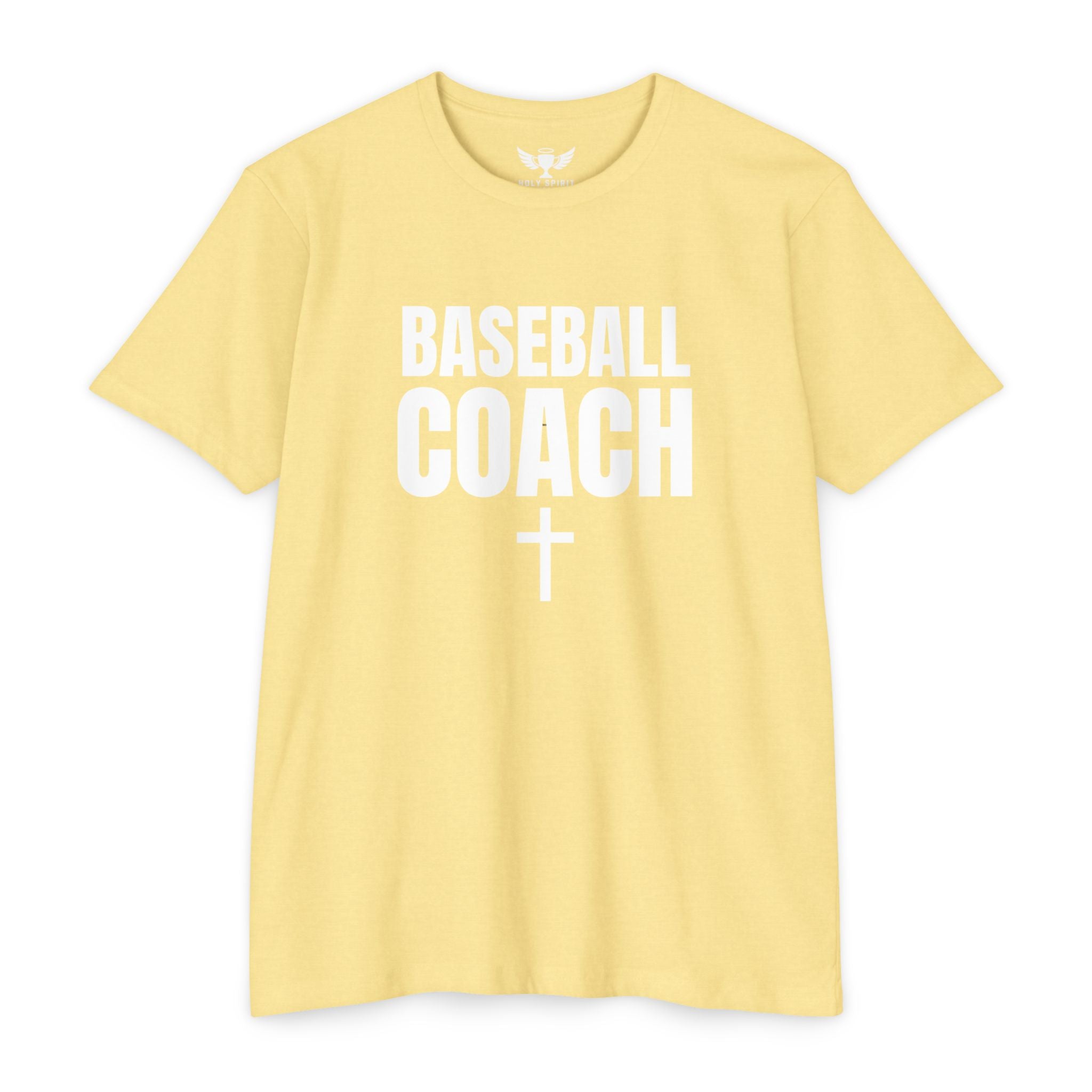 Baseball Coach T-Shirt — Custom Back Name & Number