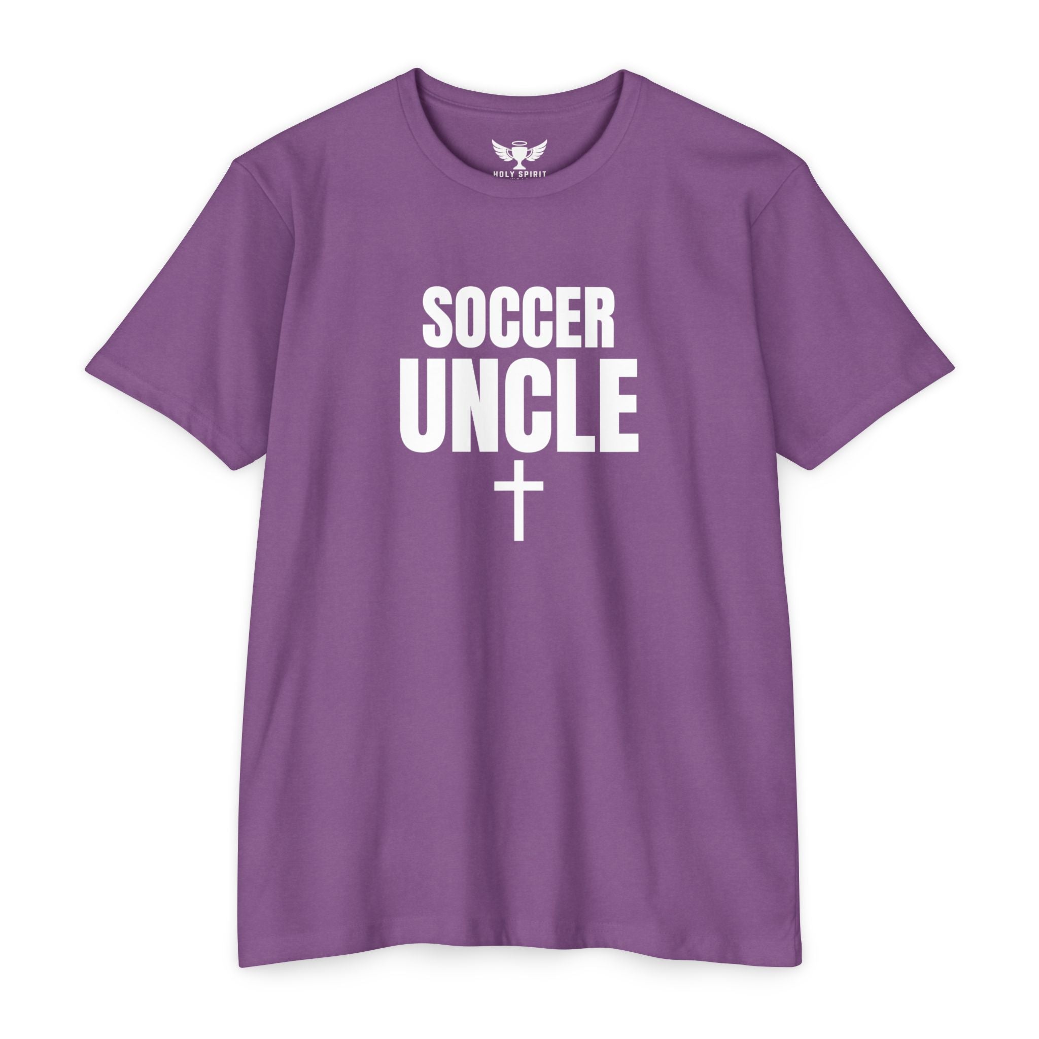 Soccer Uncle T-Shirt — Custom Name & Number Sports Tee