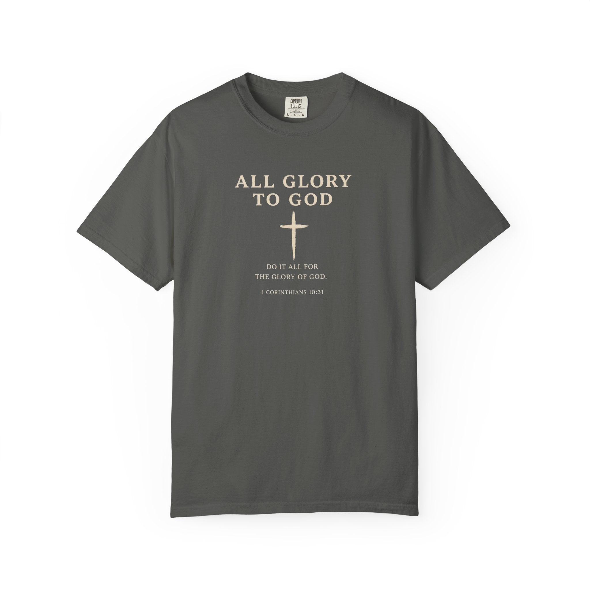All Glory To God - Men's Tennis Tee — Faith-Based Athletic T-Shirt