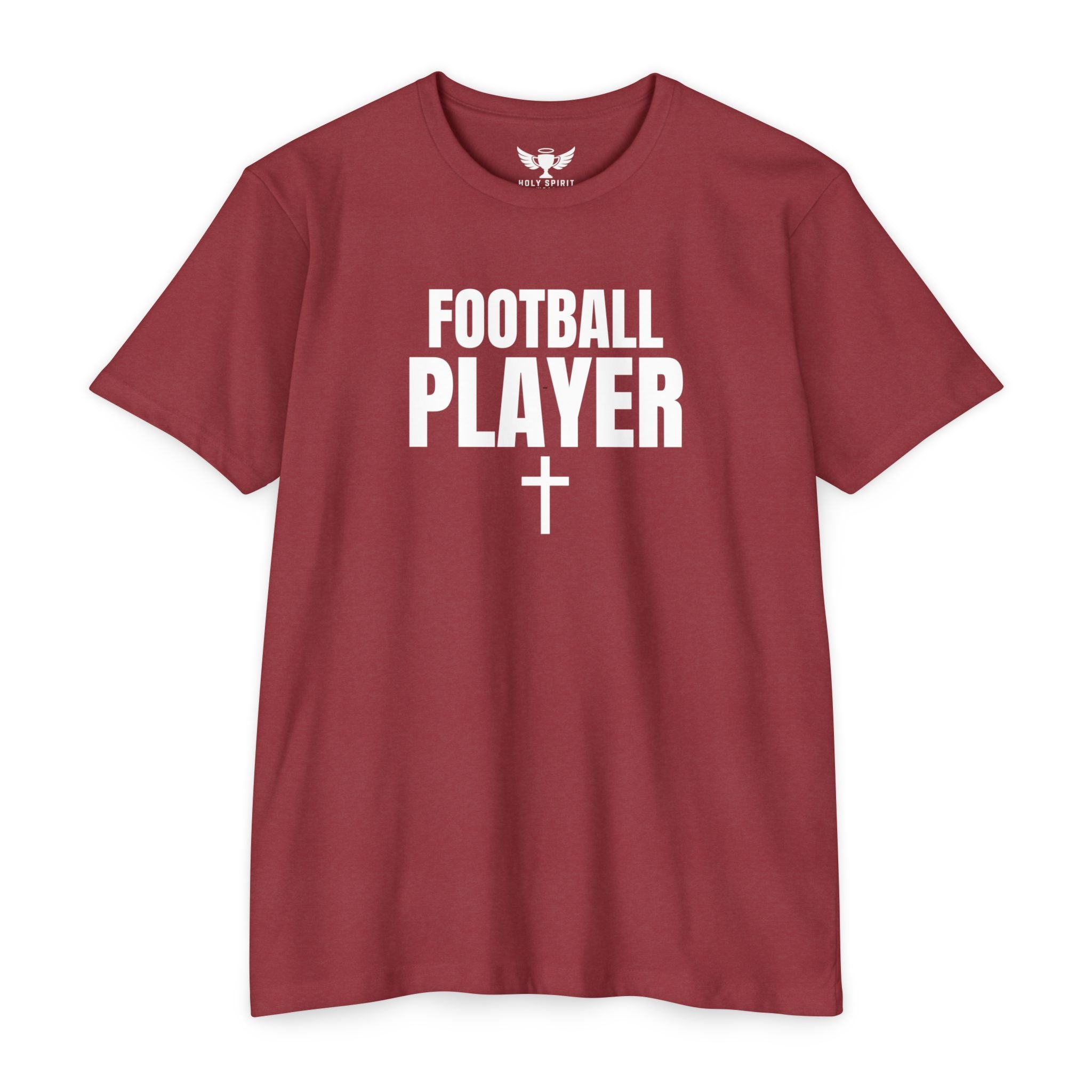 Football Player T-Shirt — Personalized Back Number & Name