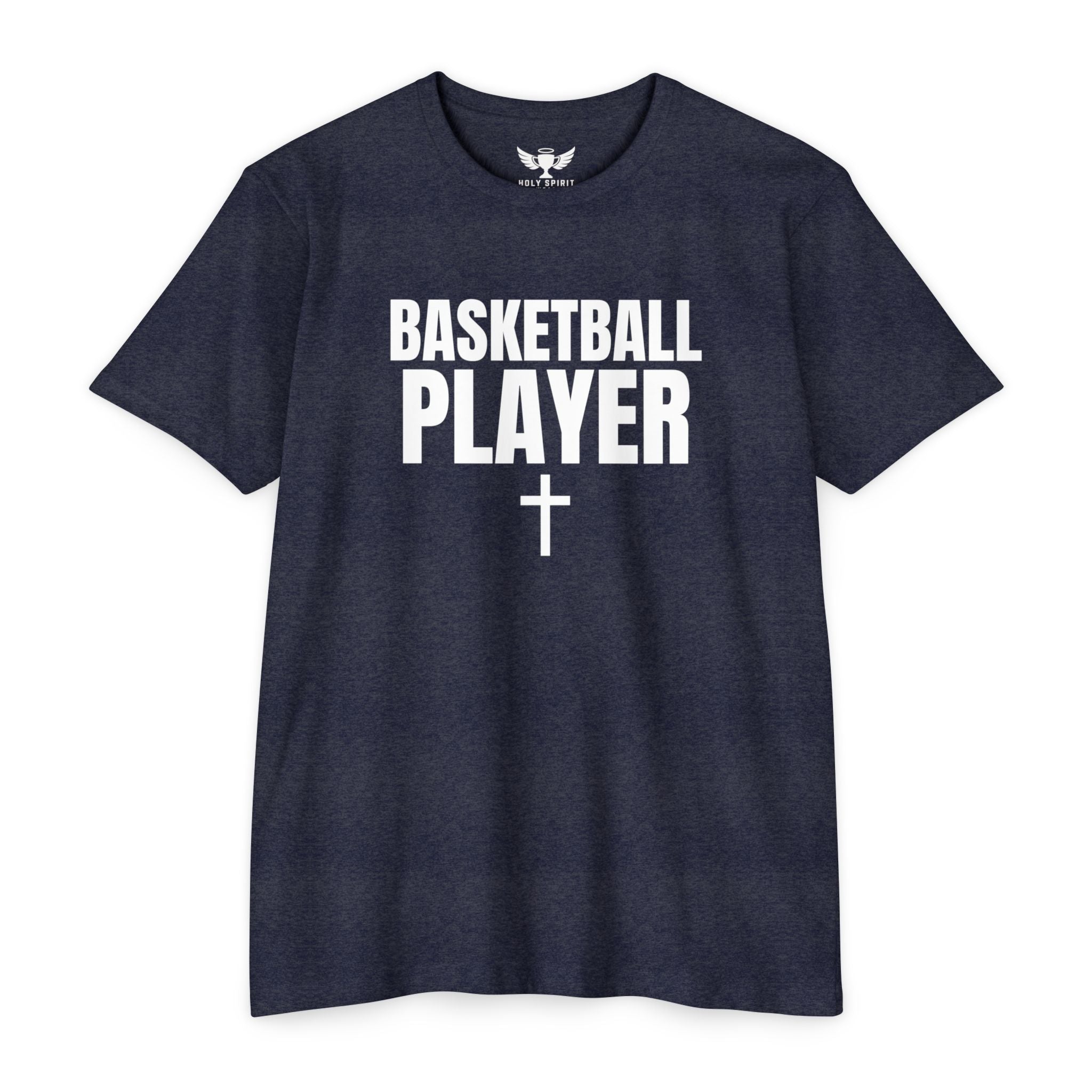 Basketball Player T-Shirt — Custom Back Name & Number