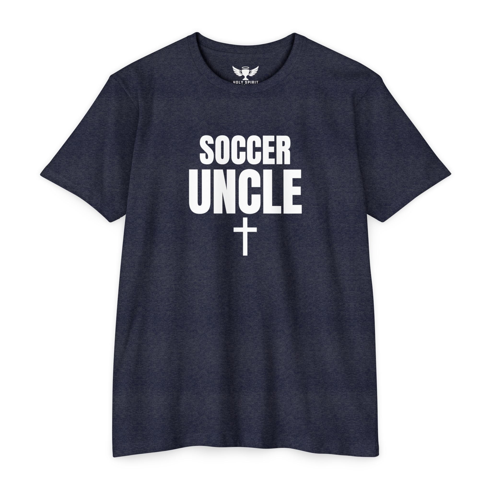 Soccer Uncle T-Shirt — Custom Name & Number Sports Tee