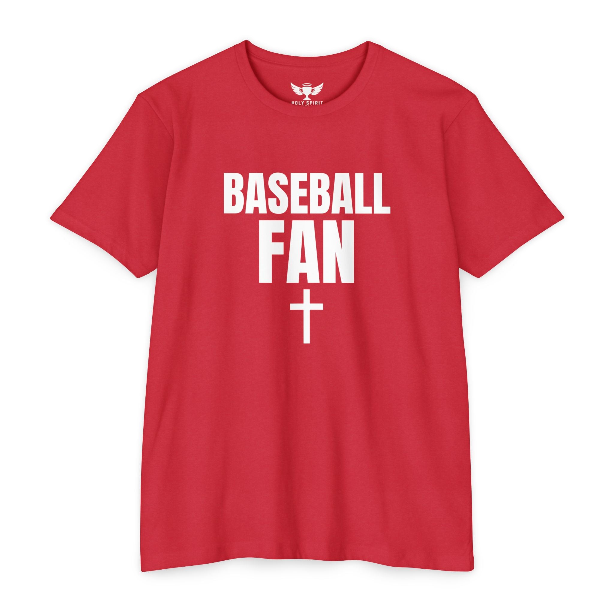 Baseball Fan T-Shirt — Custom Back Name & Number