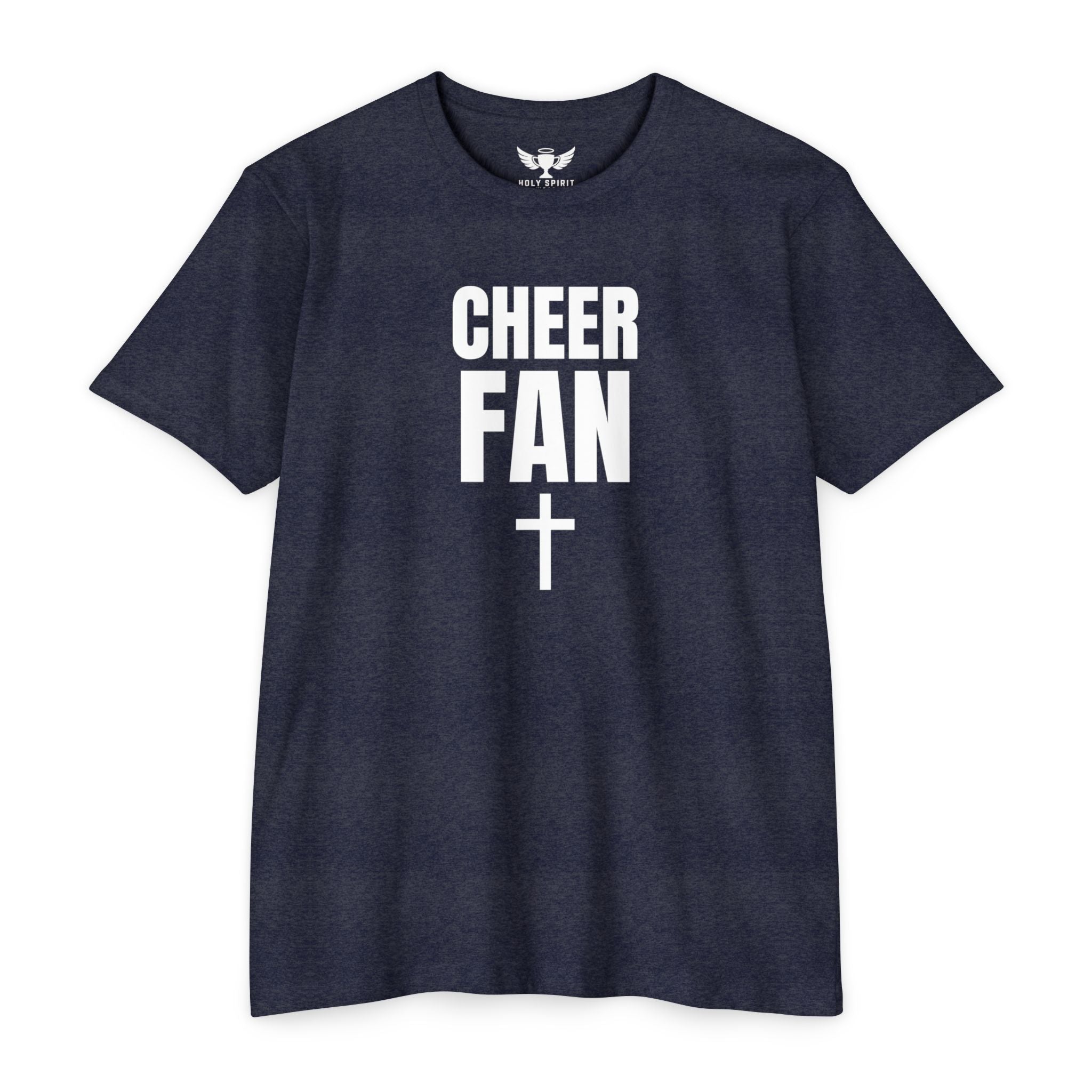 Cheer Fan T-Shirt — Personalized Back Name & Number