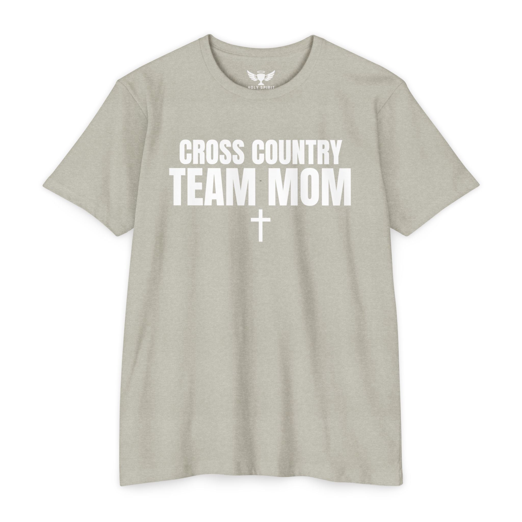 Cross Country Team Mom T-Shirt — Custom Name & Number Sports Tee