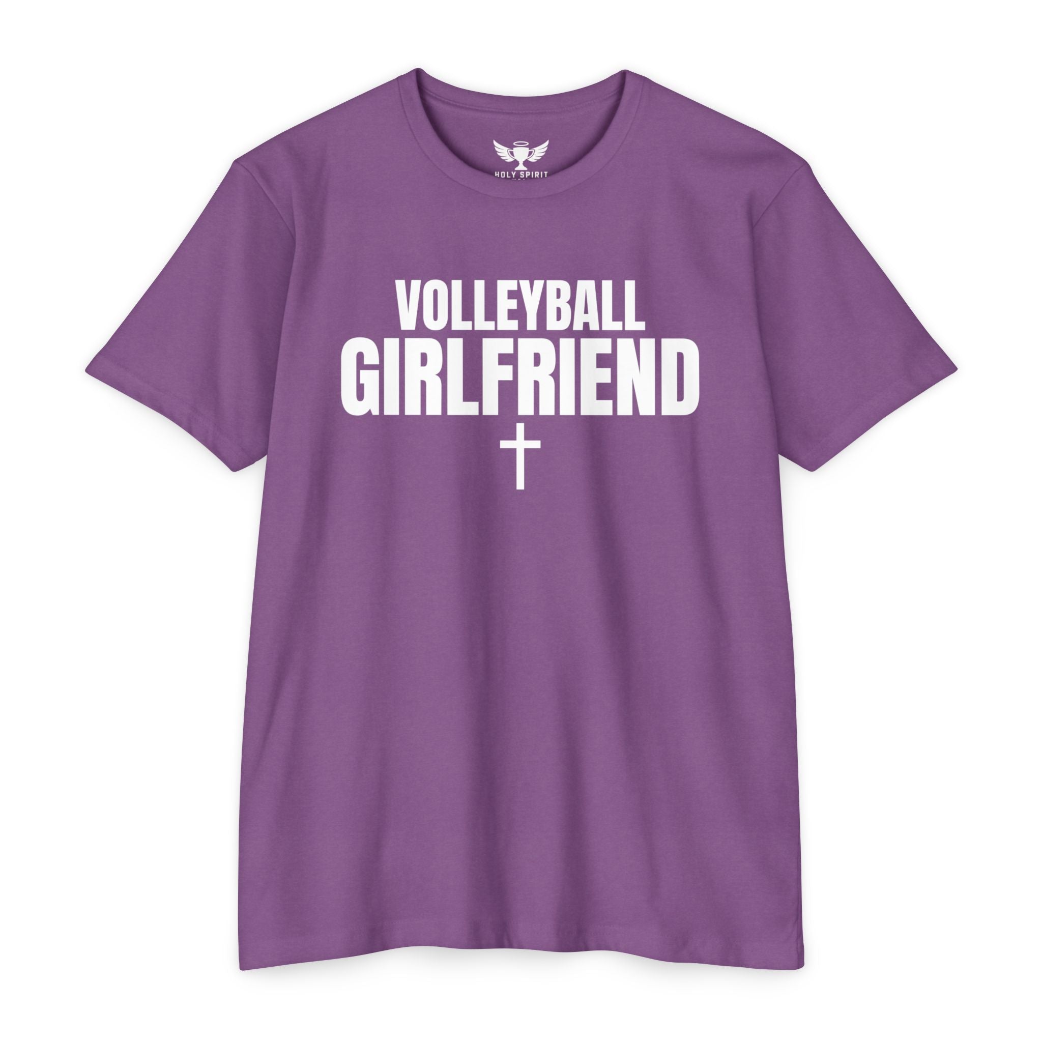 Volleyball Girlfriend T-Shirt — Custom Name & Number