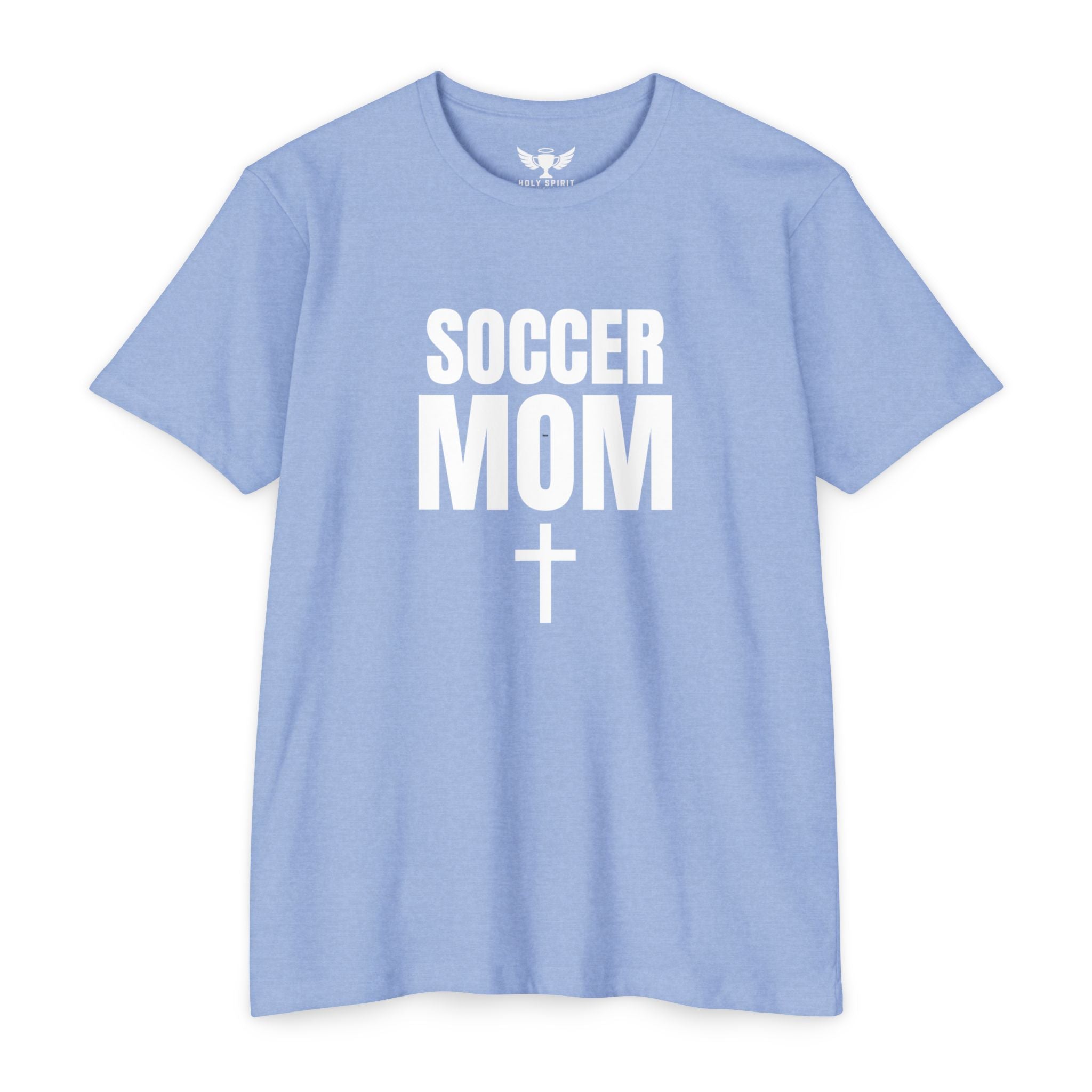 Soccer Mom T-Shirt — Custom Name & Number Sports Tee