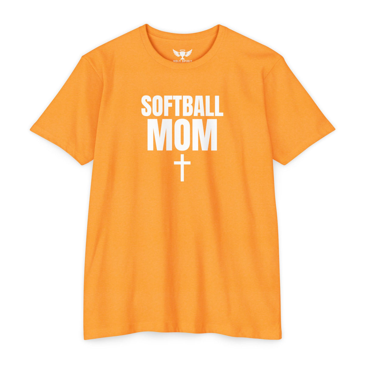 Softball Mom T-Shirt — Custom Back Name & Number