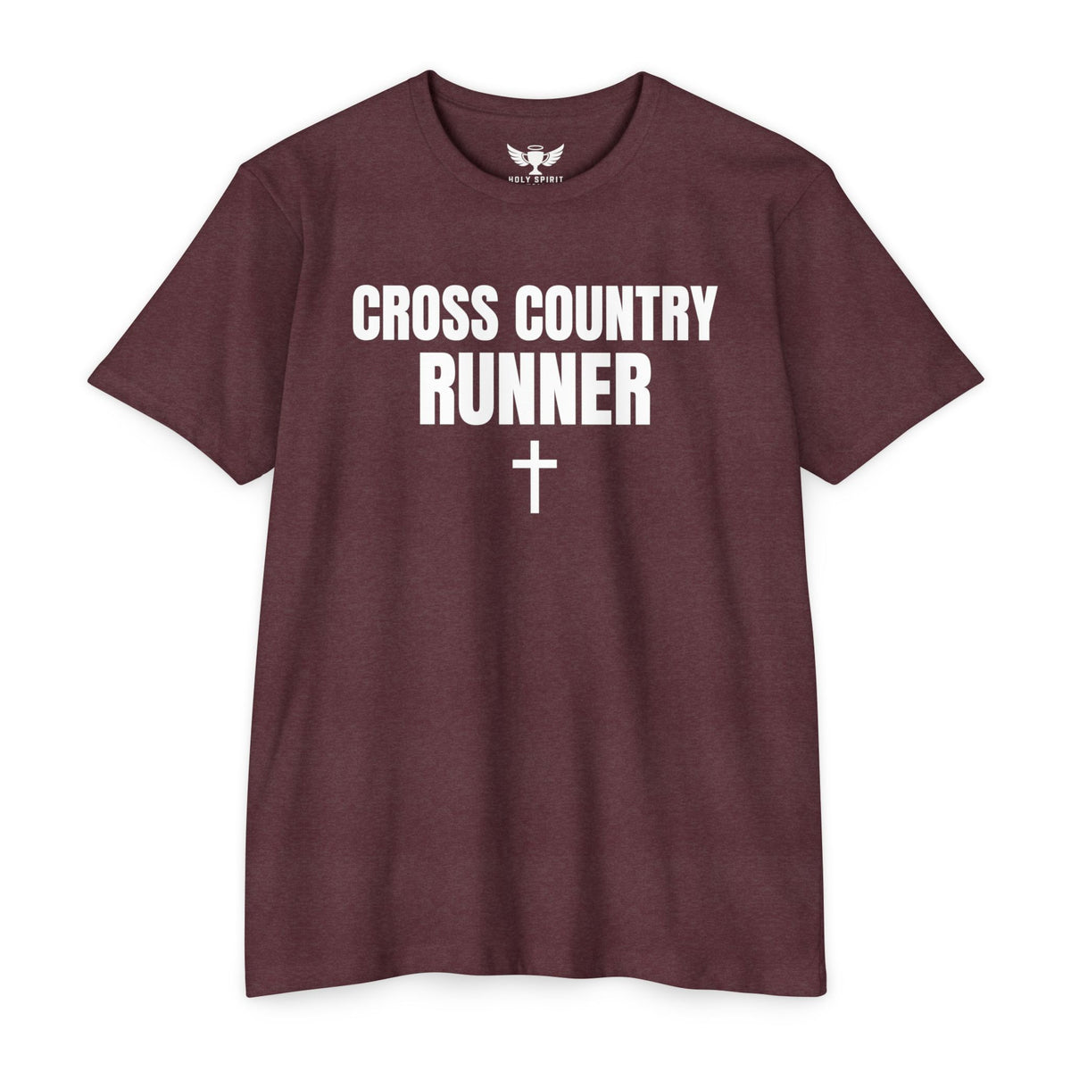 Cross Country Runner T-Shirt — Personalized Back Number & Name