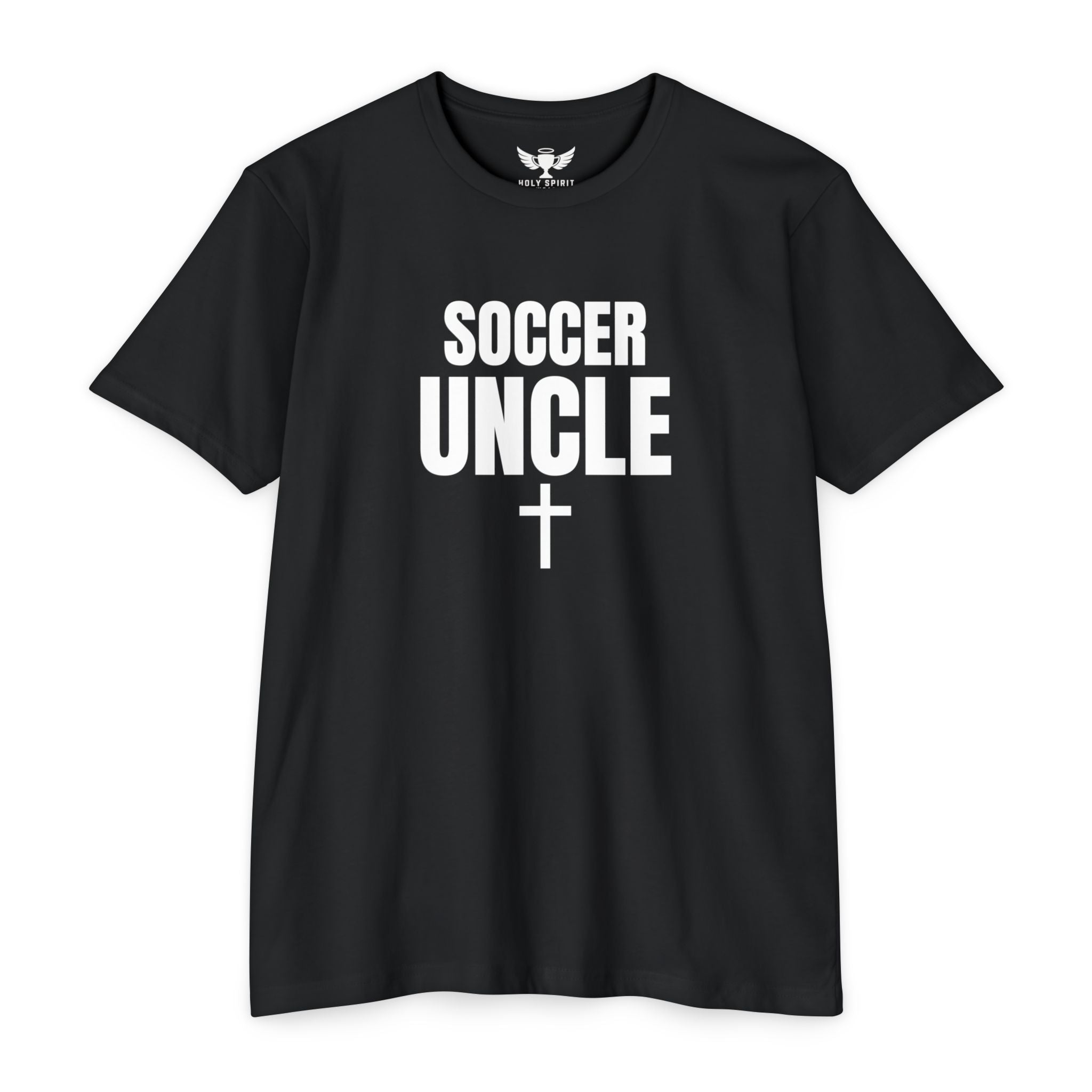 Soccer Uncle T-Shirt — Custom Name & Number Sports Tee