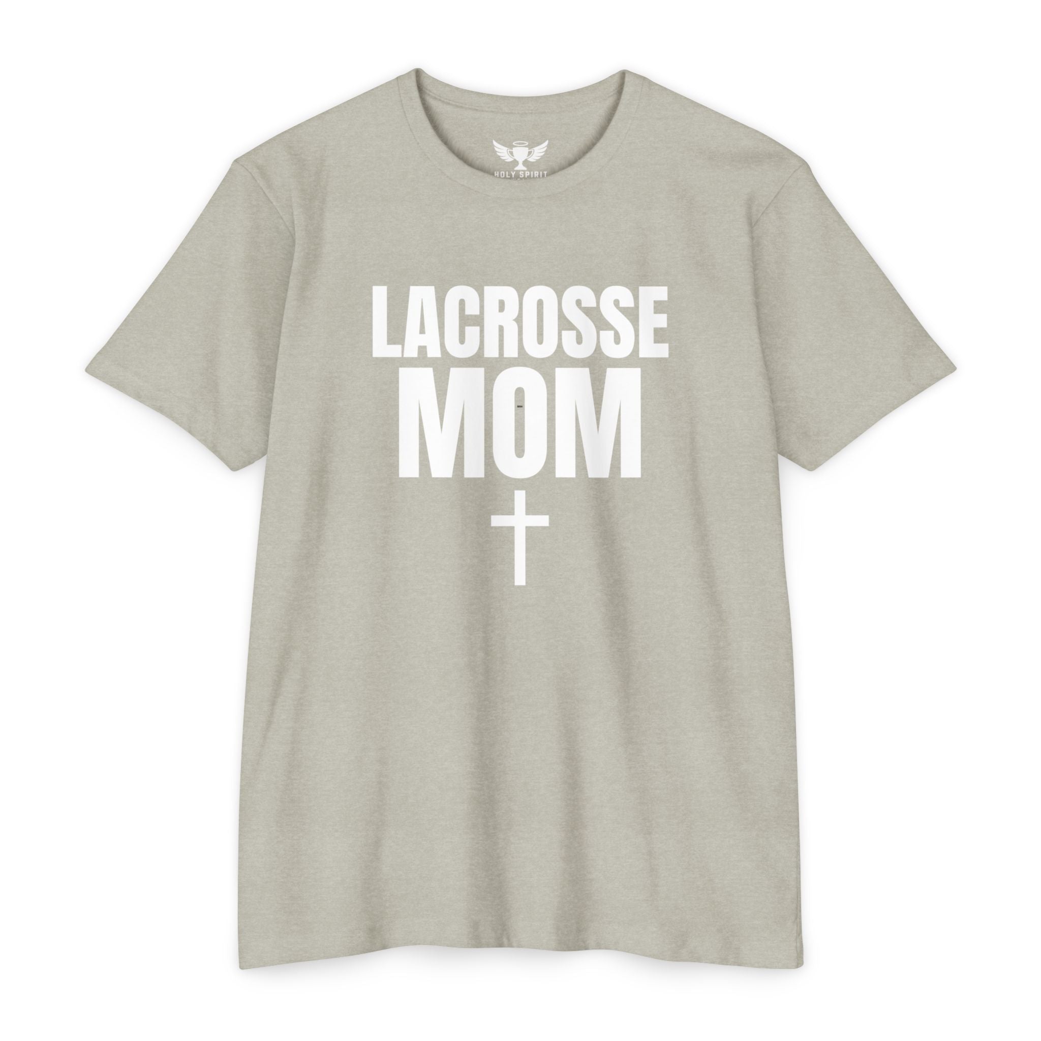 Lacrosse Mom T-Shirt - Custom Name & Number Sports Tee