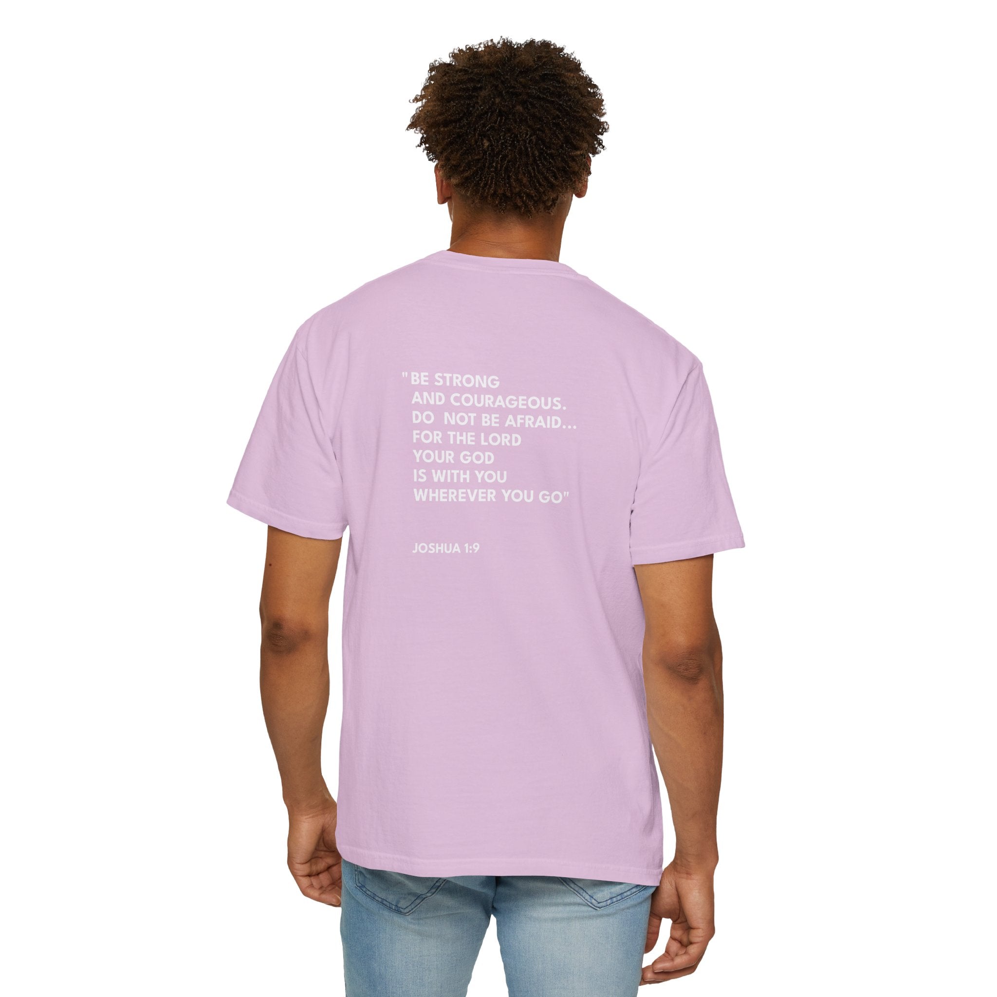 Joshua 1:9 Unisex Logo Casual T-Shirt