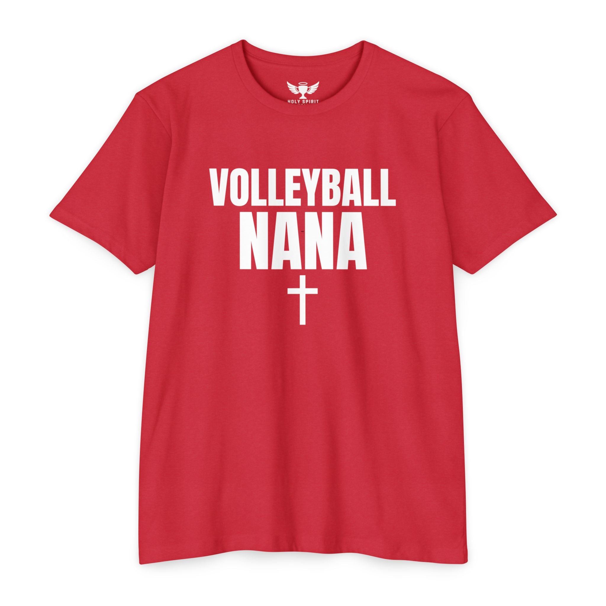 Volleyball Nana T-Shirt – Custom Name & Number Sports Tee