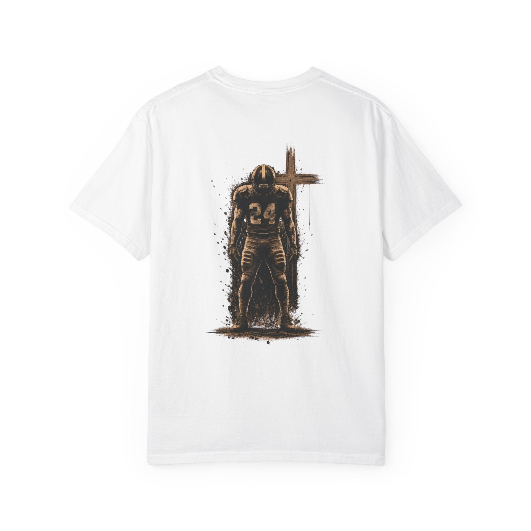 All Glory To God - Game Time Football Tee — Faith-Based Athletic T-Shirt