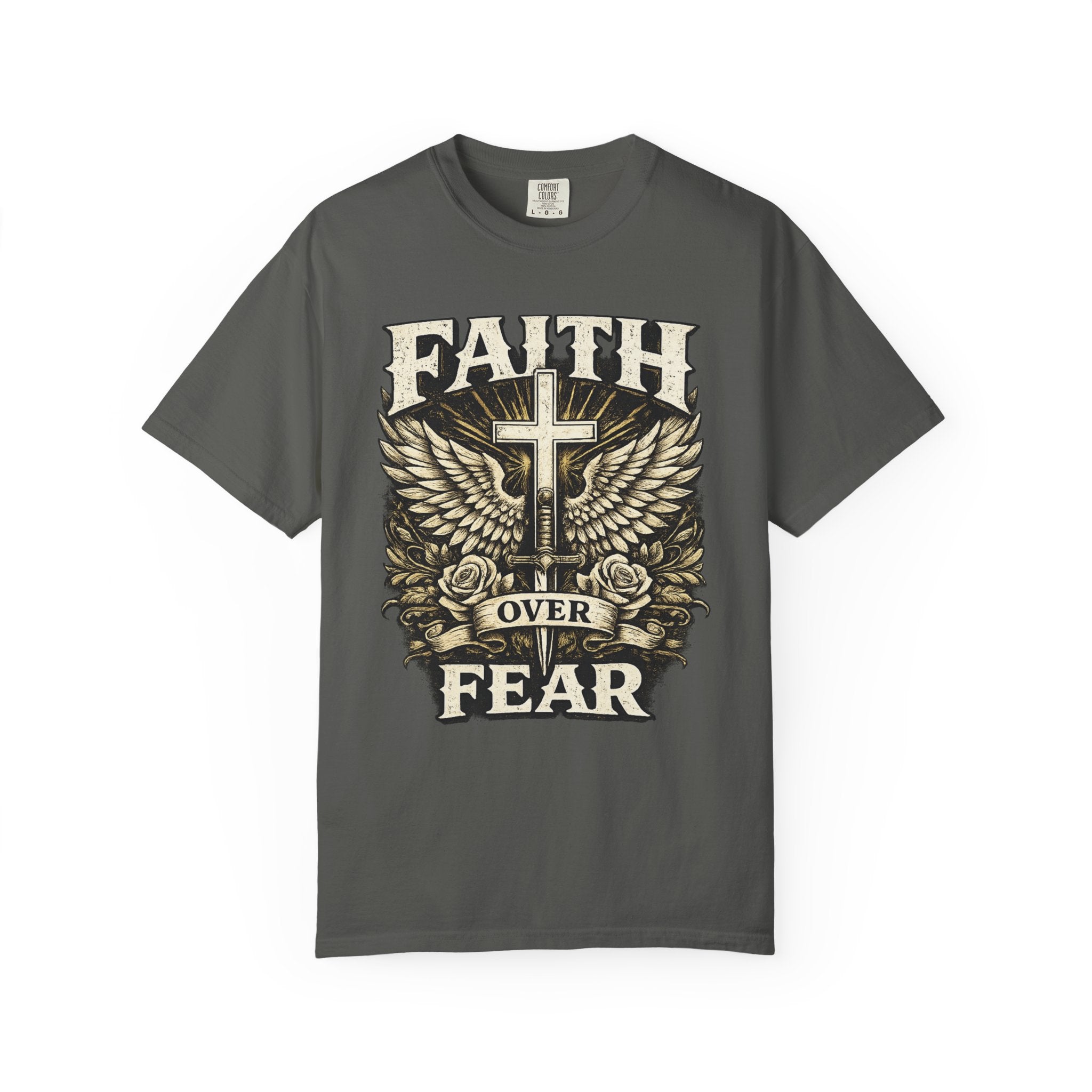 Faith Over Fear T‑Shirt — Bold Christian Street Wear Tee