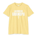 Lacrosse Grandpa T-Shirt — Custom Name & Number Sports Tee