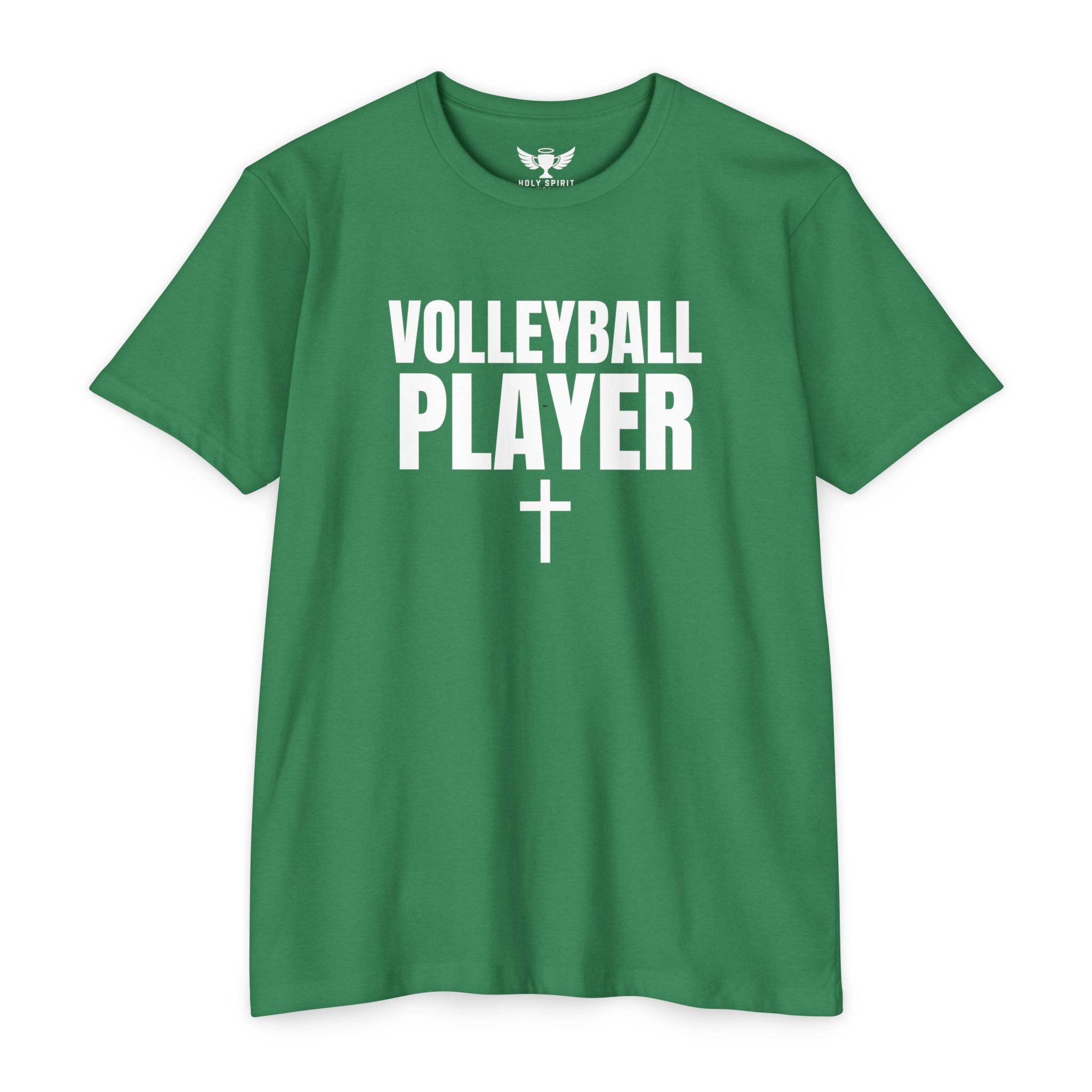 Volleyball Player T-Shirt — Custom Name & Number Sports Tee