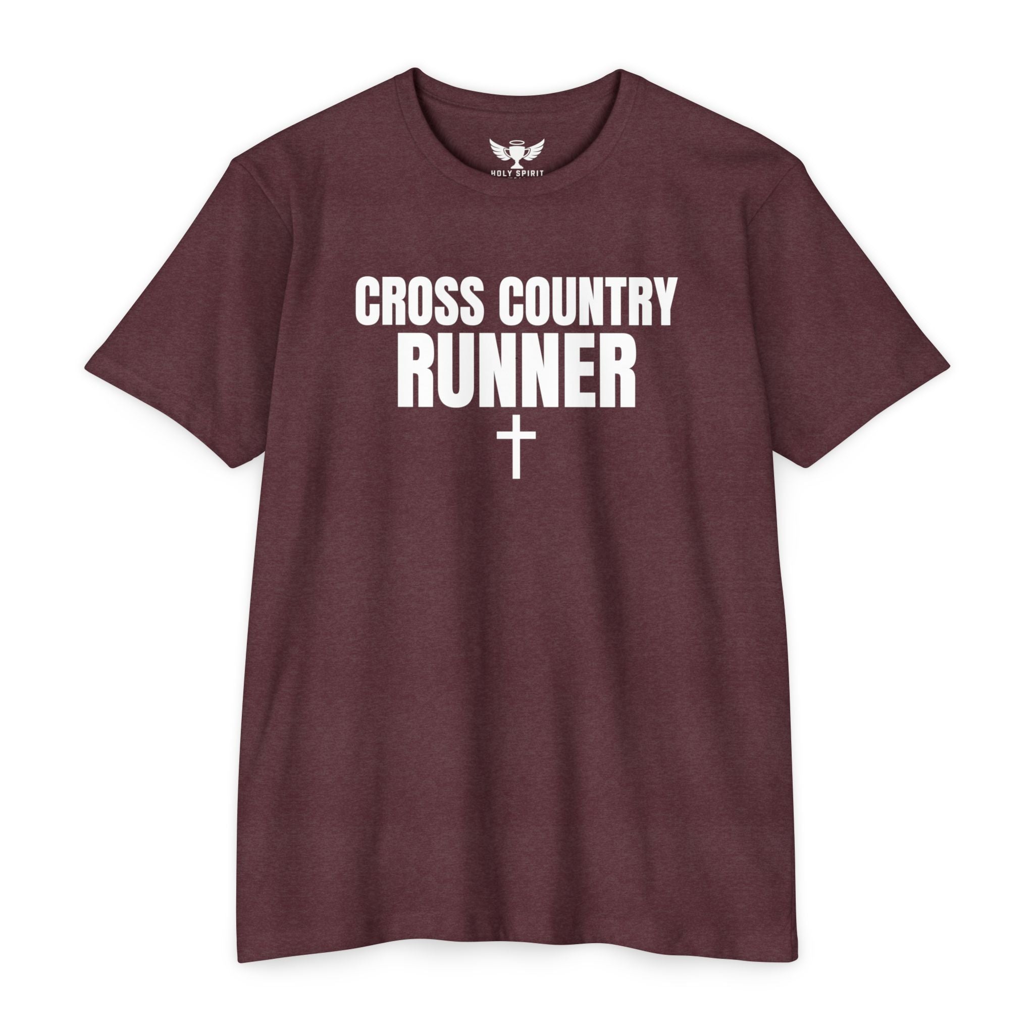 Cross Country Runner T-Shirt — Personalized Back Number & Name