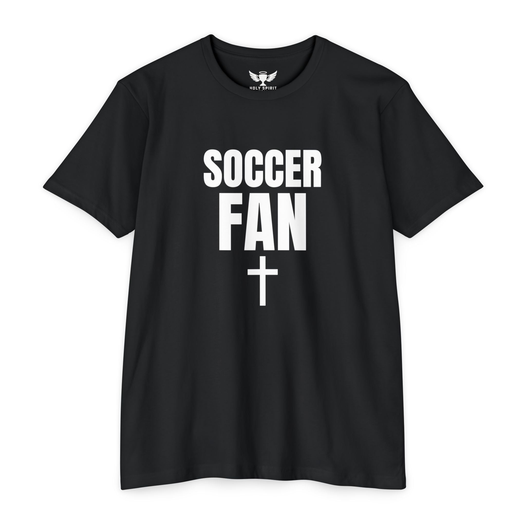 Soccer Fan T-Shirt — Custom Name & Number Jersey Tee