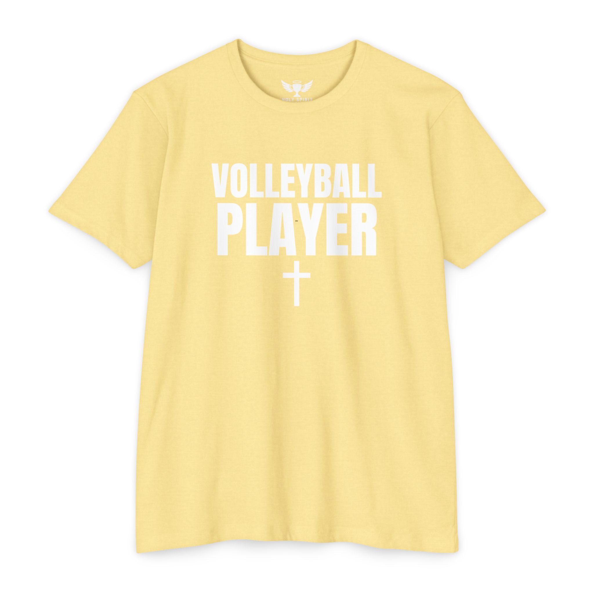 Volleyball Player T-Shirt — Custom Name & Number Sports Tee