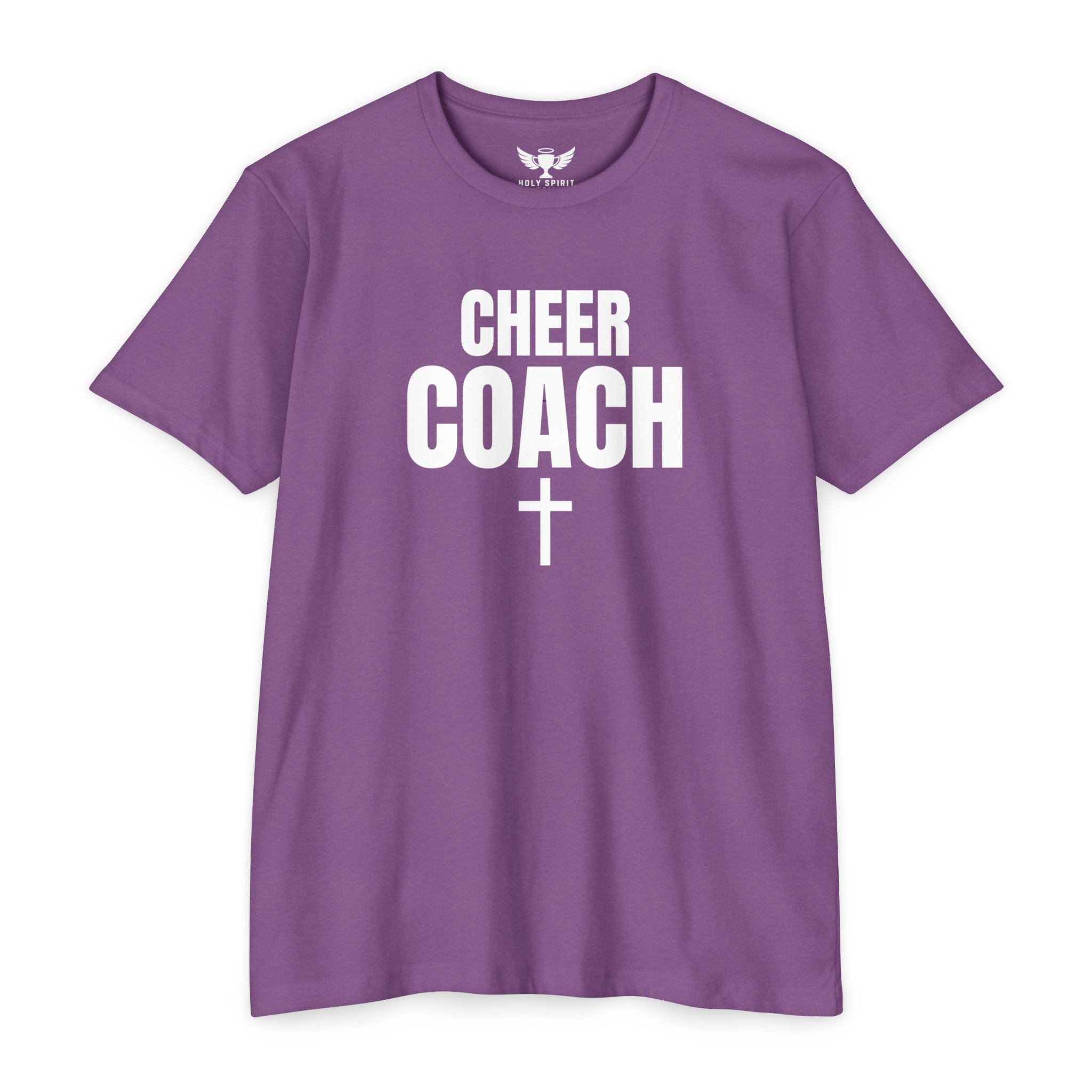 Cheer Coach T-Shirt — Personalized Back Number & Name