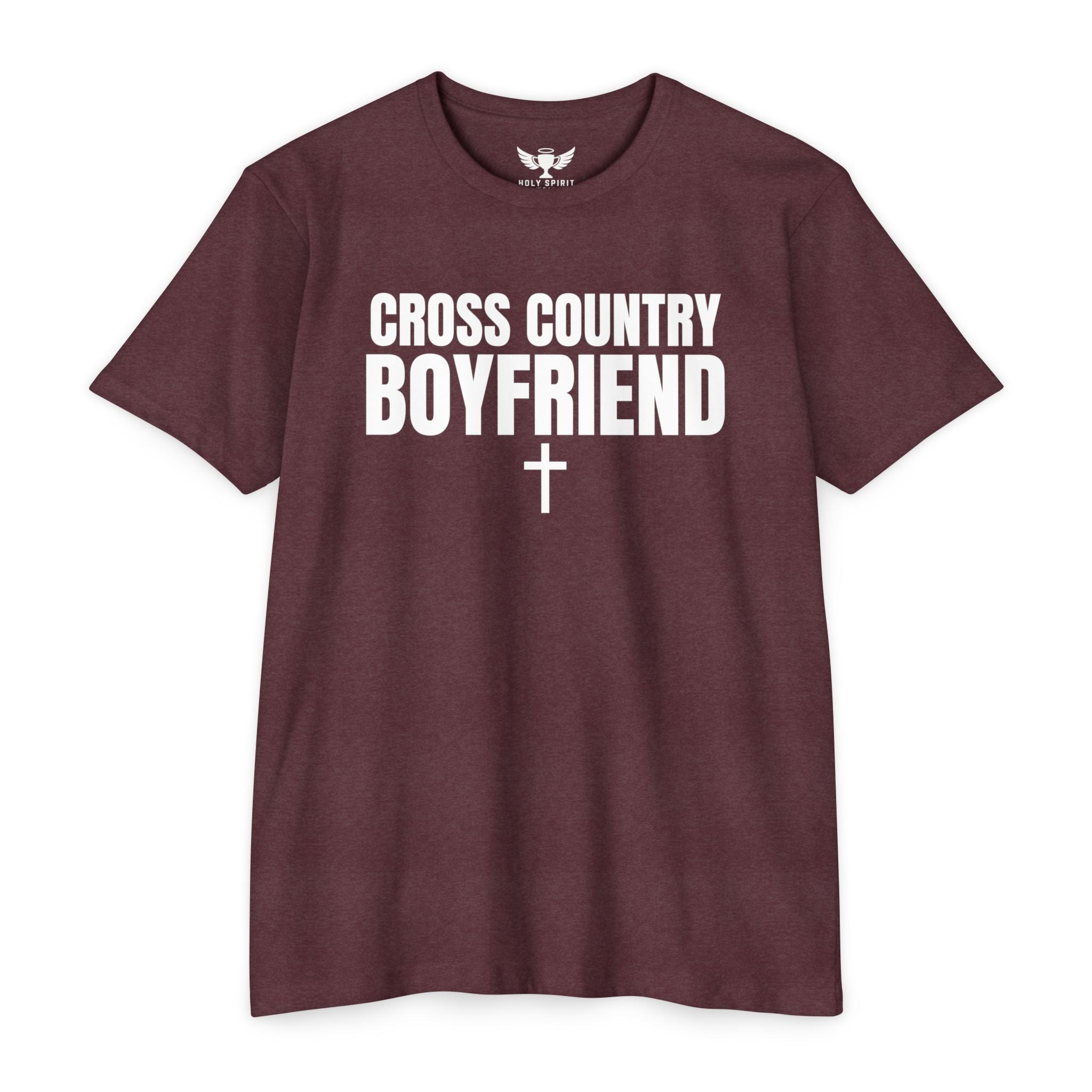 Cross Country Boyfriend T-Shirt — Personalized Back Number Track Tee