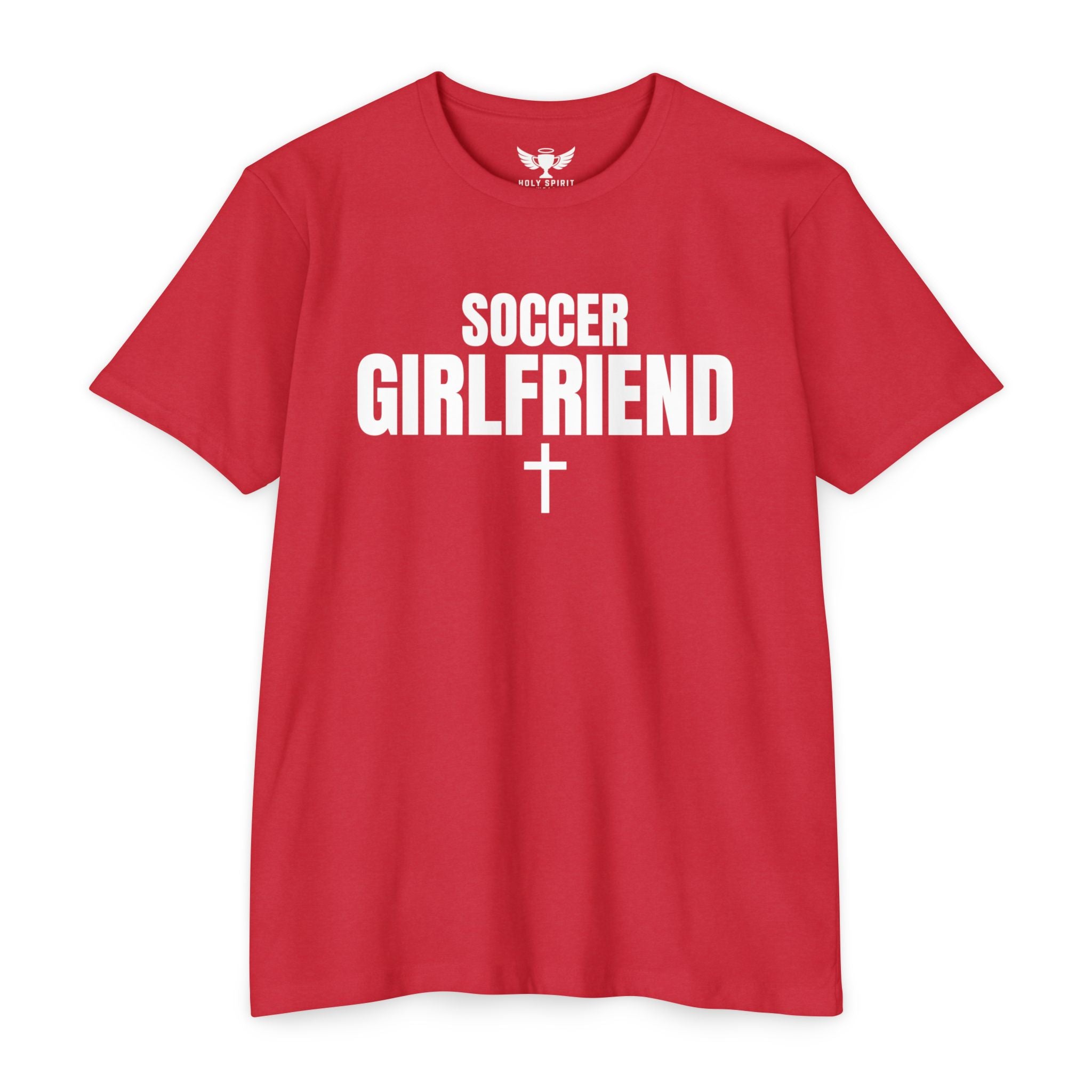 Soccer Girlfriend T-Shirt — Custom Name & Number Jersey