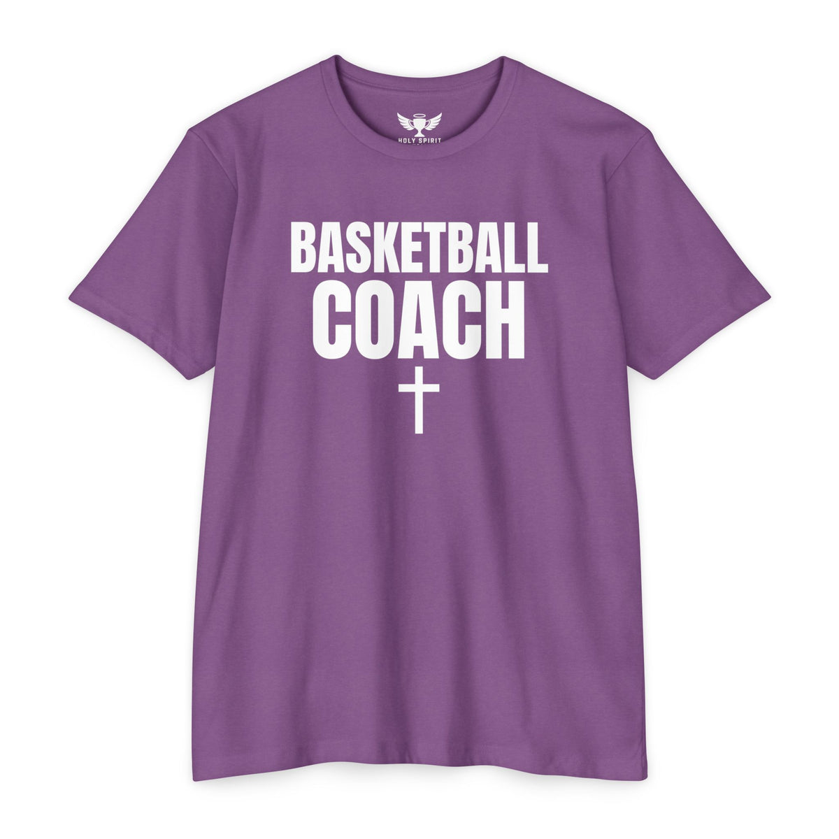 Basketball Coach T-Shirt — Custom Back Name & Number
