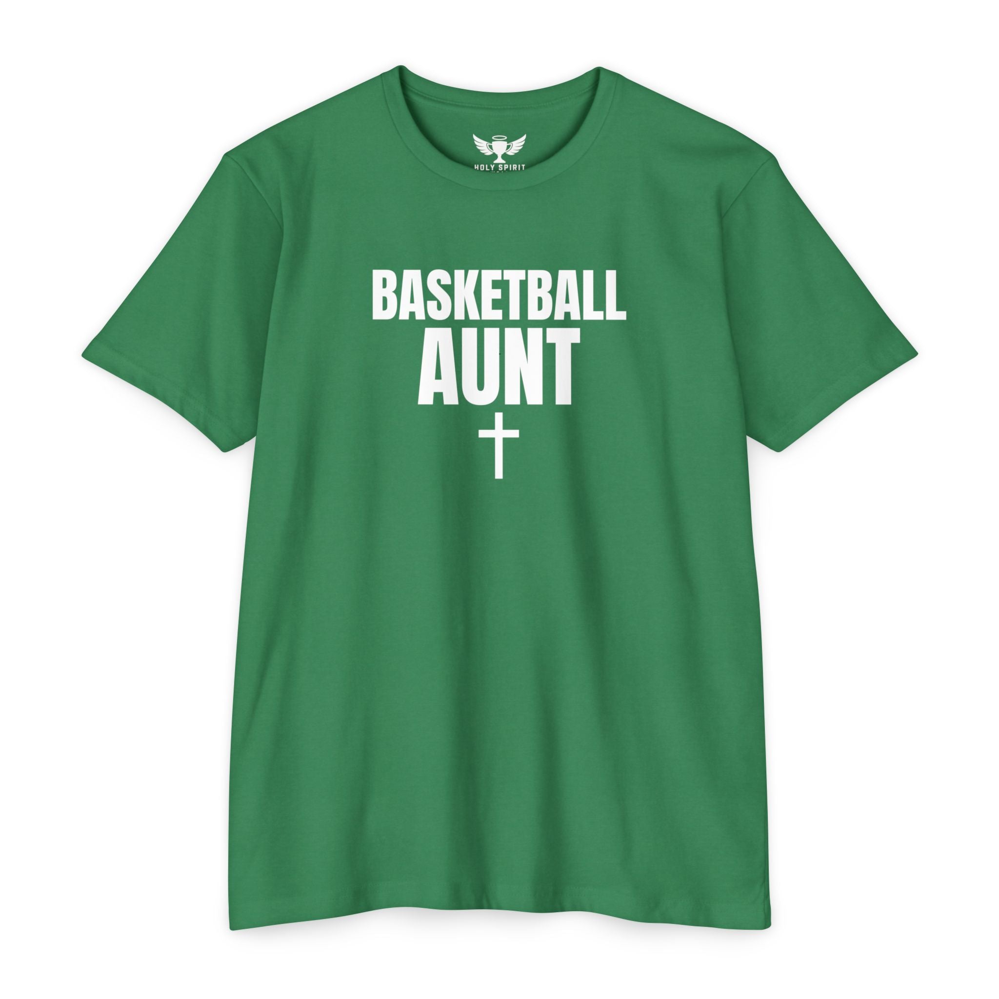 Basketball Aunt T-Shirt — Custom Back Name & Number