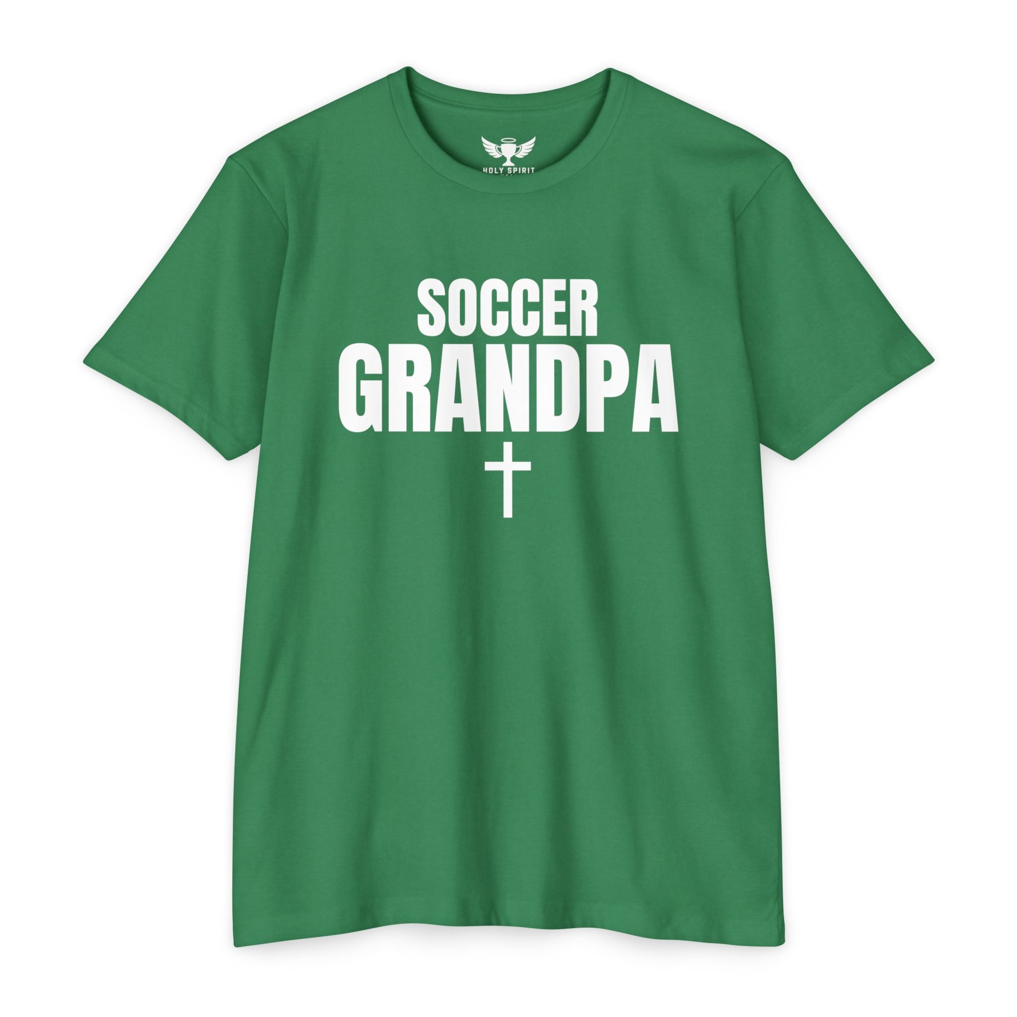 Soccer Grandpa T-Shirt — Personalized Back Number Jersey Tee