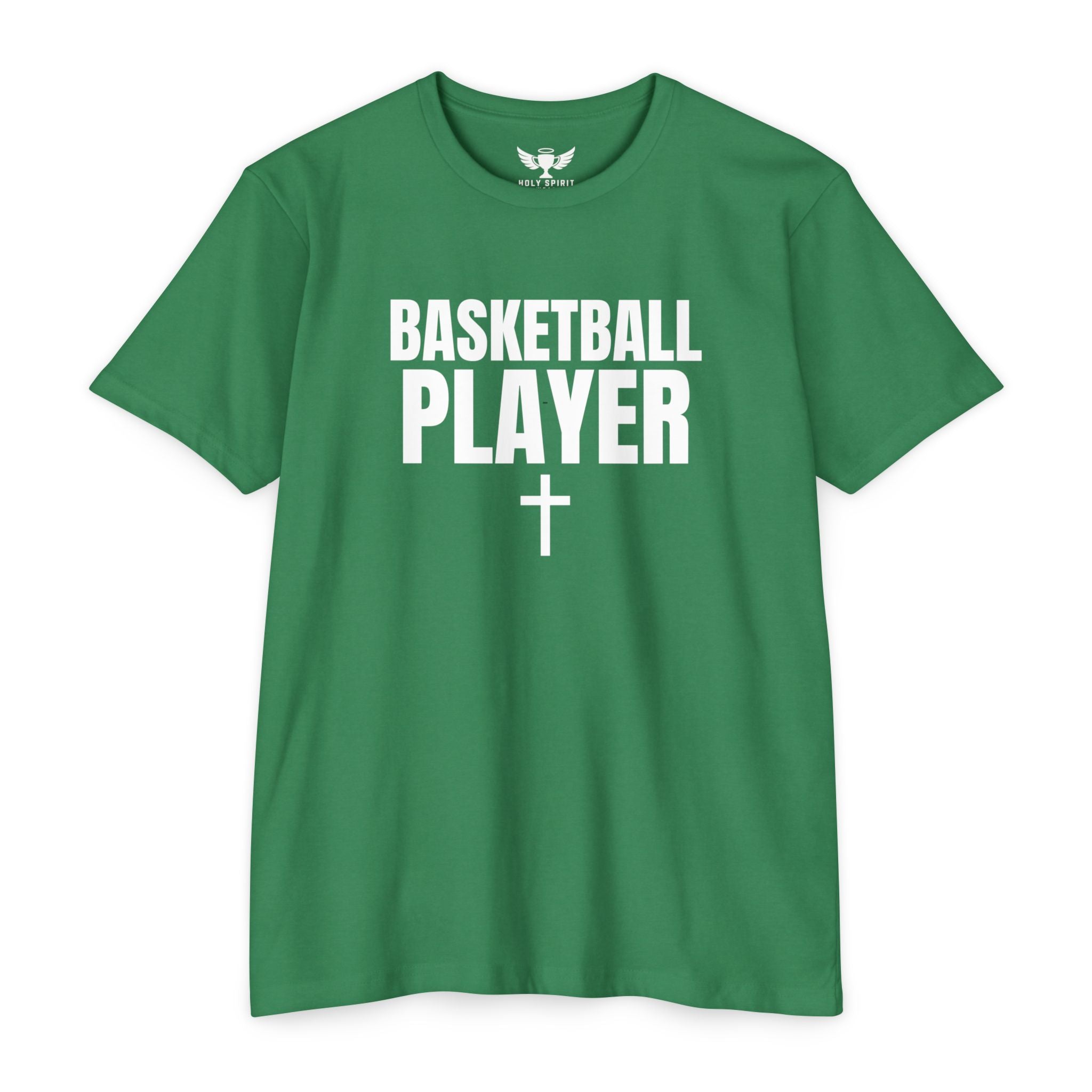 Basketball Player T-Shirt — Custom Back Name & Number