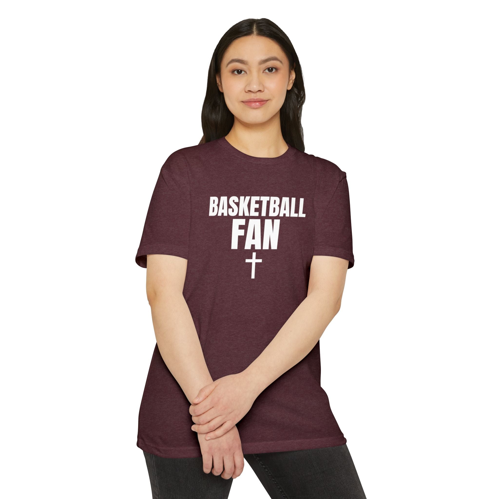 Basketball Fan Tee — Custom Back Name & Number