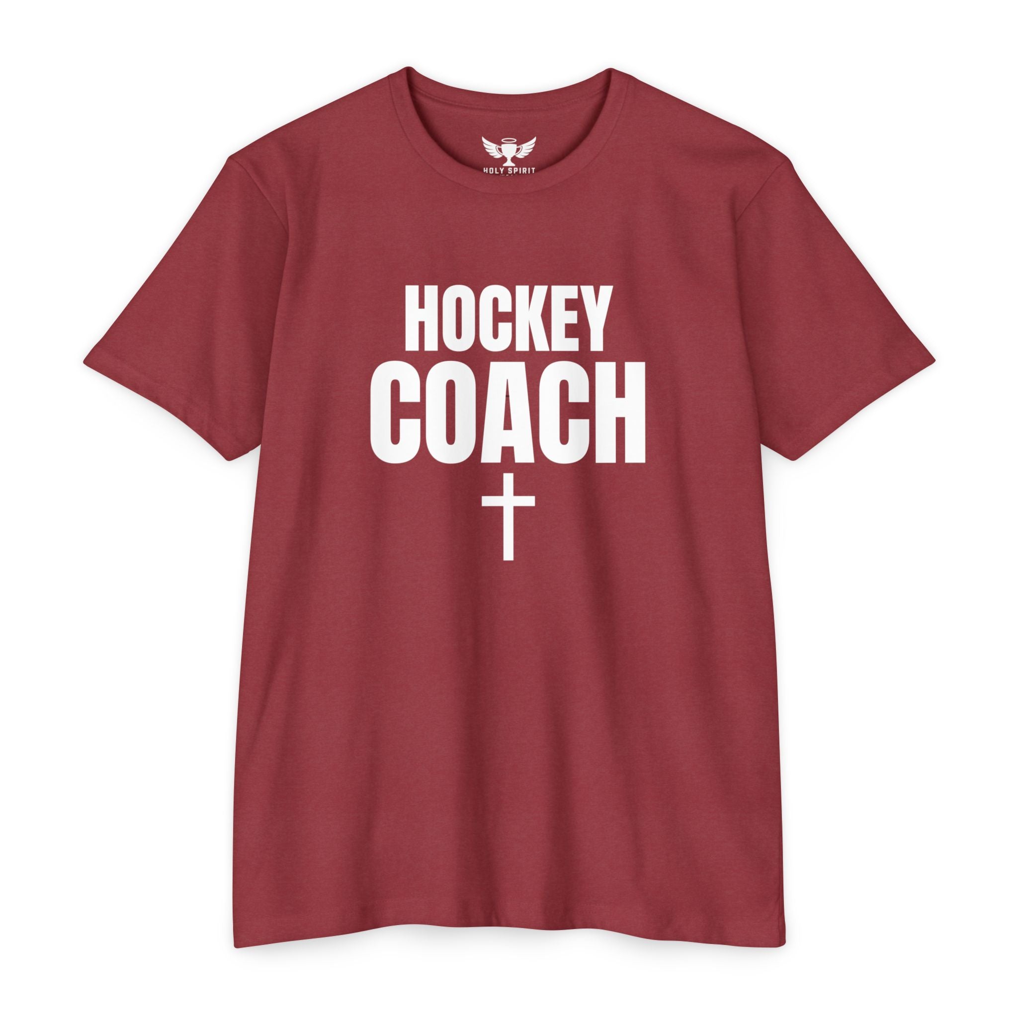 Hockey Coach T-Shirt — Personalized Name & Number Jersey