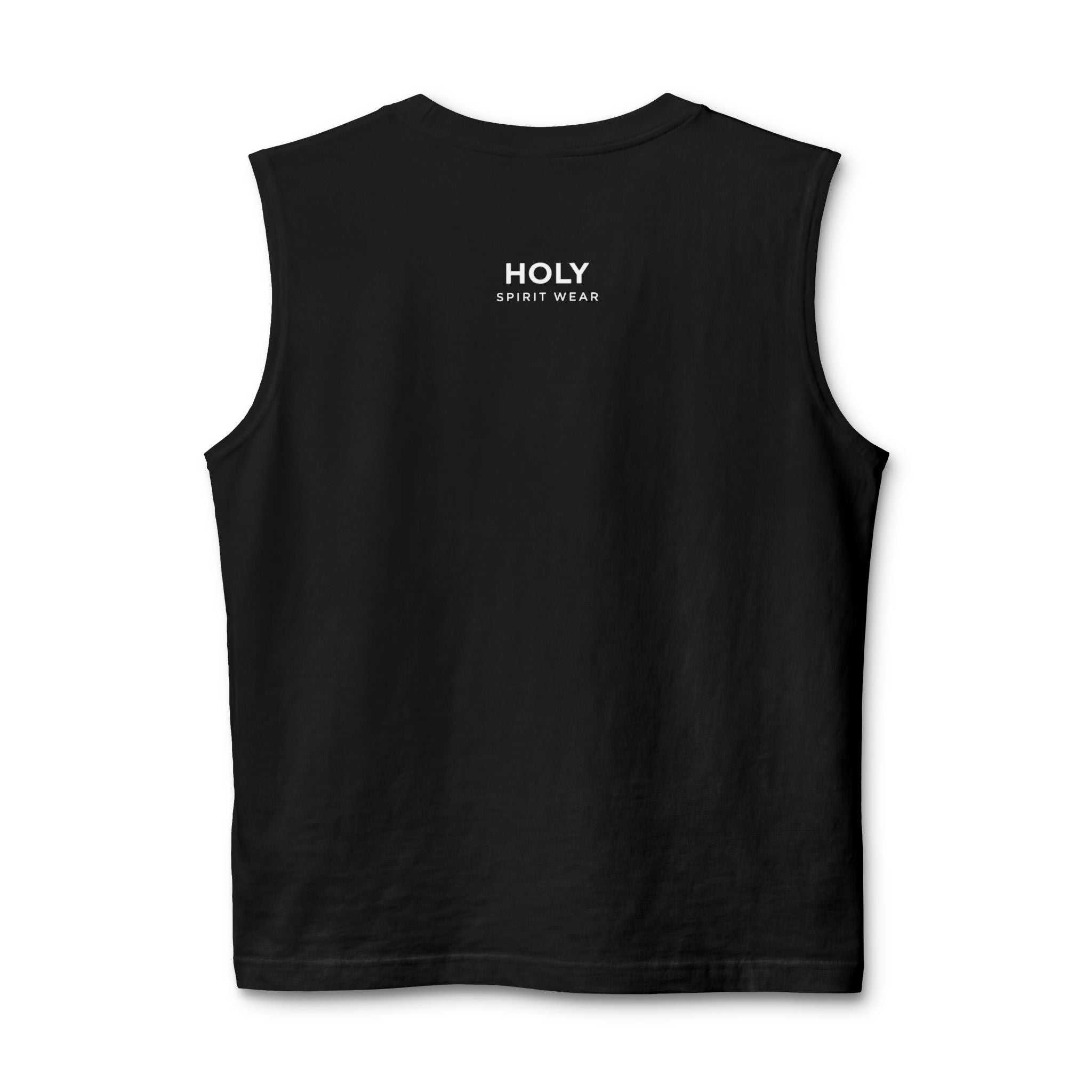 Proverbs 27:17 Unisex Muscle Tank Text Logo