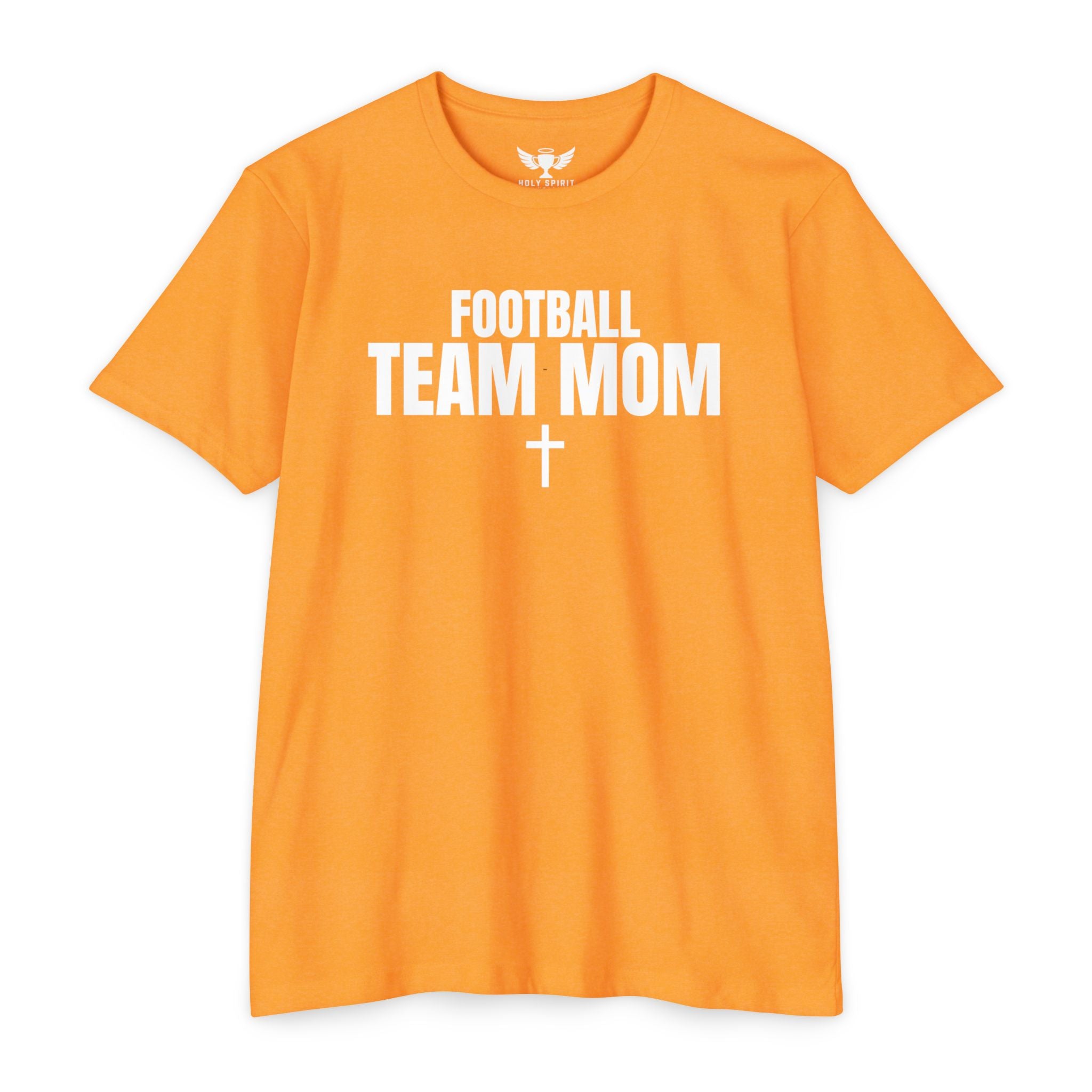 Football Team Mom T-Shirt — Personalized Back Number Jersey