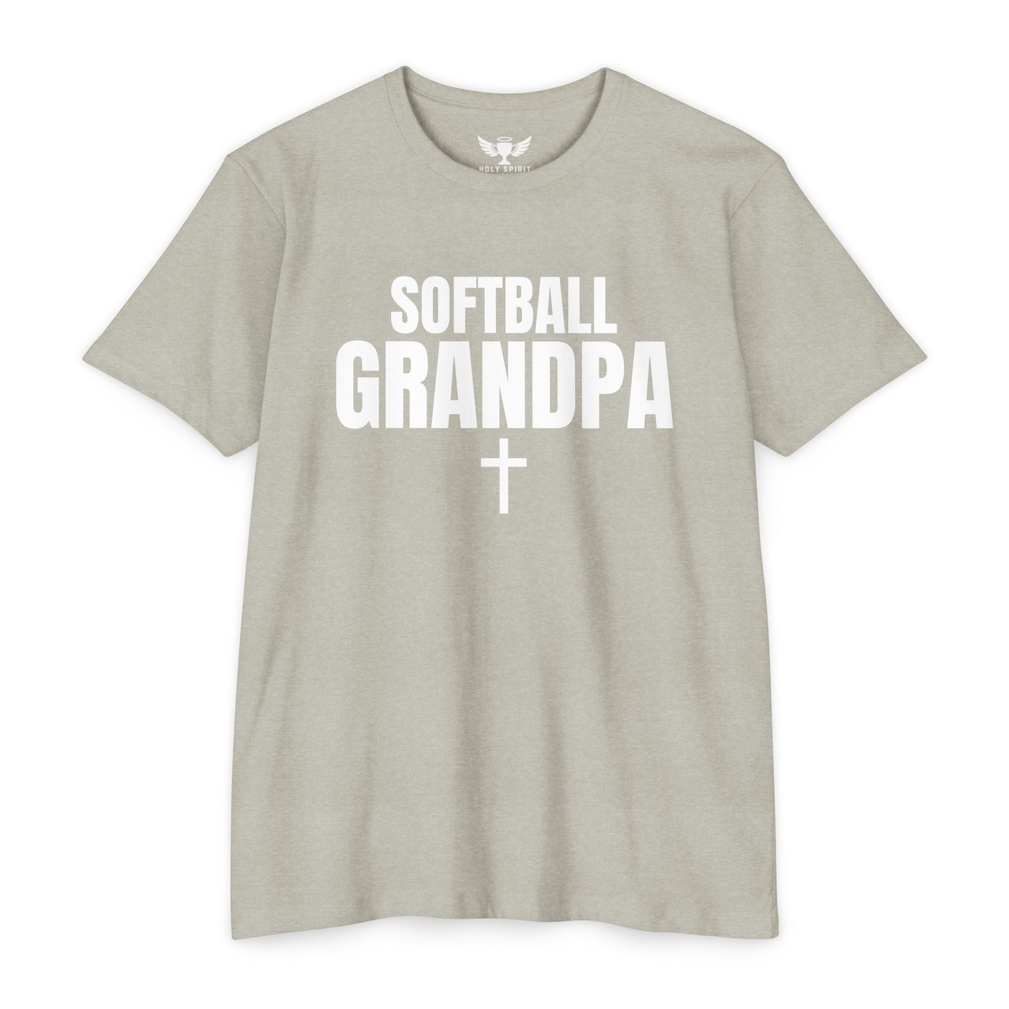 Softball Grandpa T-Shirt – Custom Back Name & Number