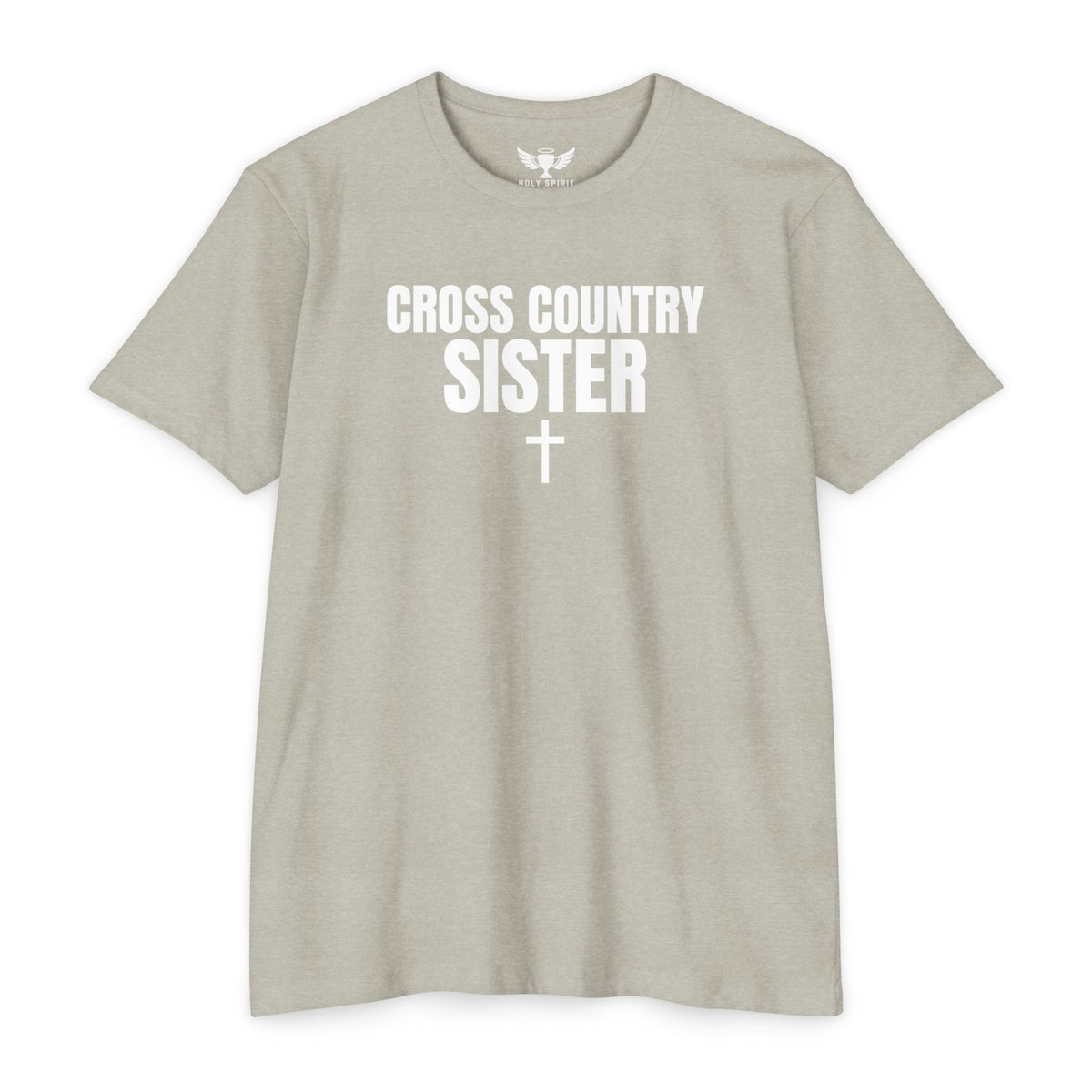 Cross Country Sister T-Shirt — Personalized Back Name & Number