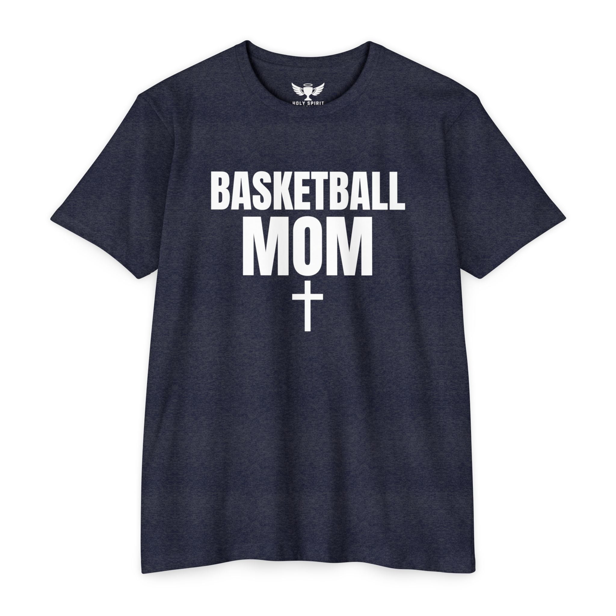 Basketball Mom T-Shirt — Custom Back Name & Number