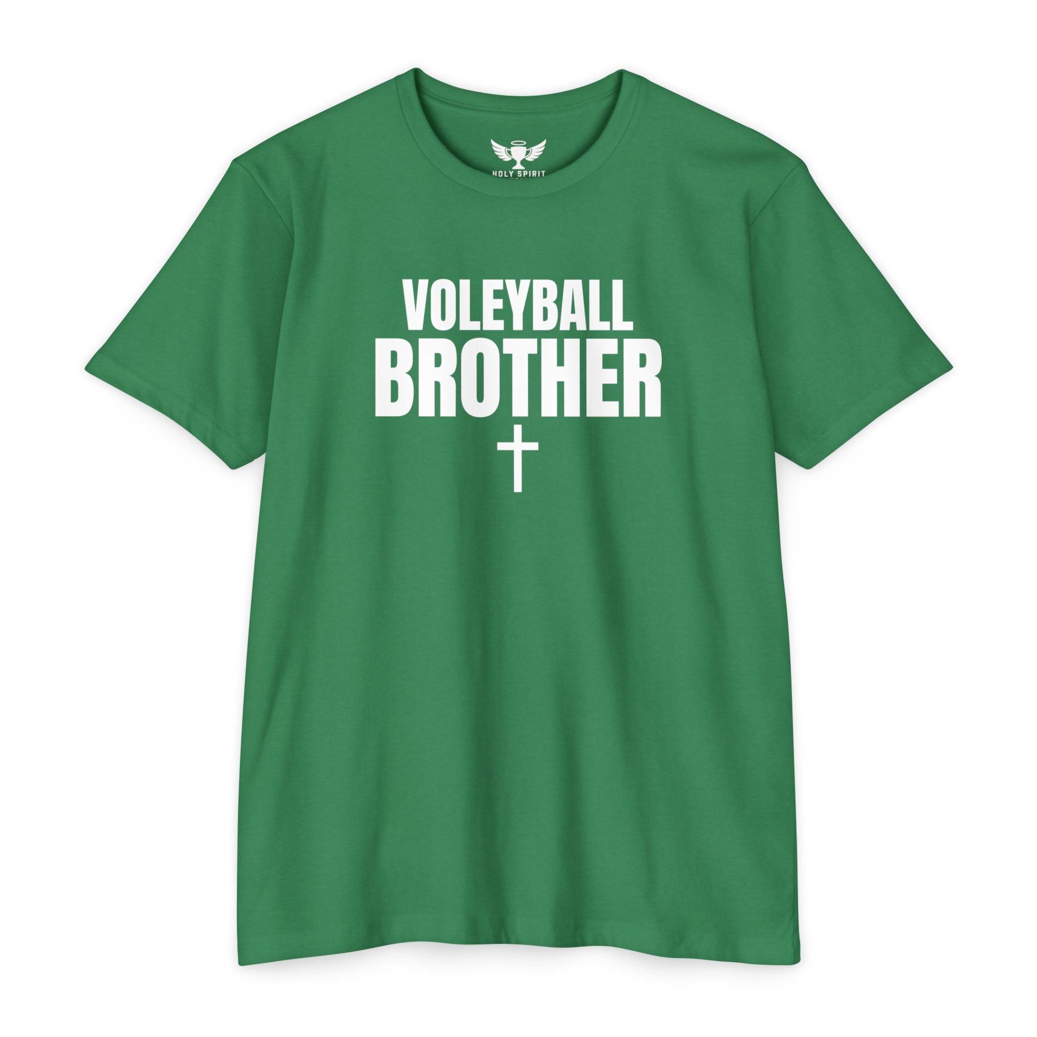 Volleyball Brother T-Shirt — Custom Name & Number Sports Tee