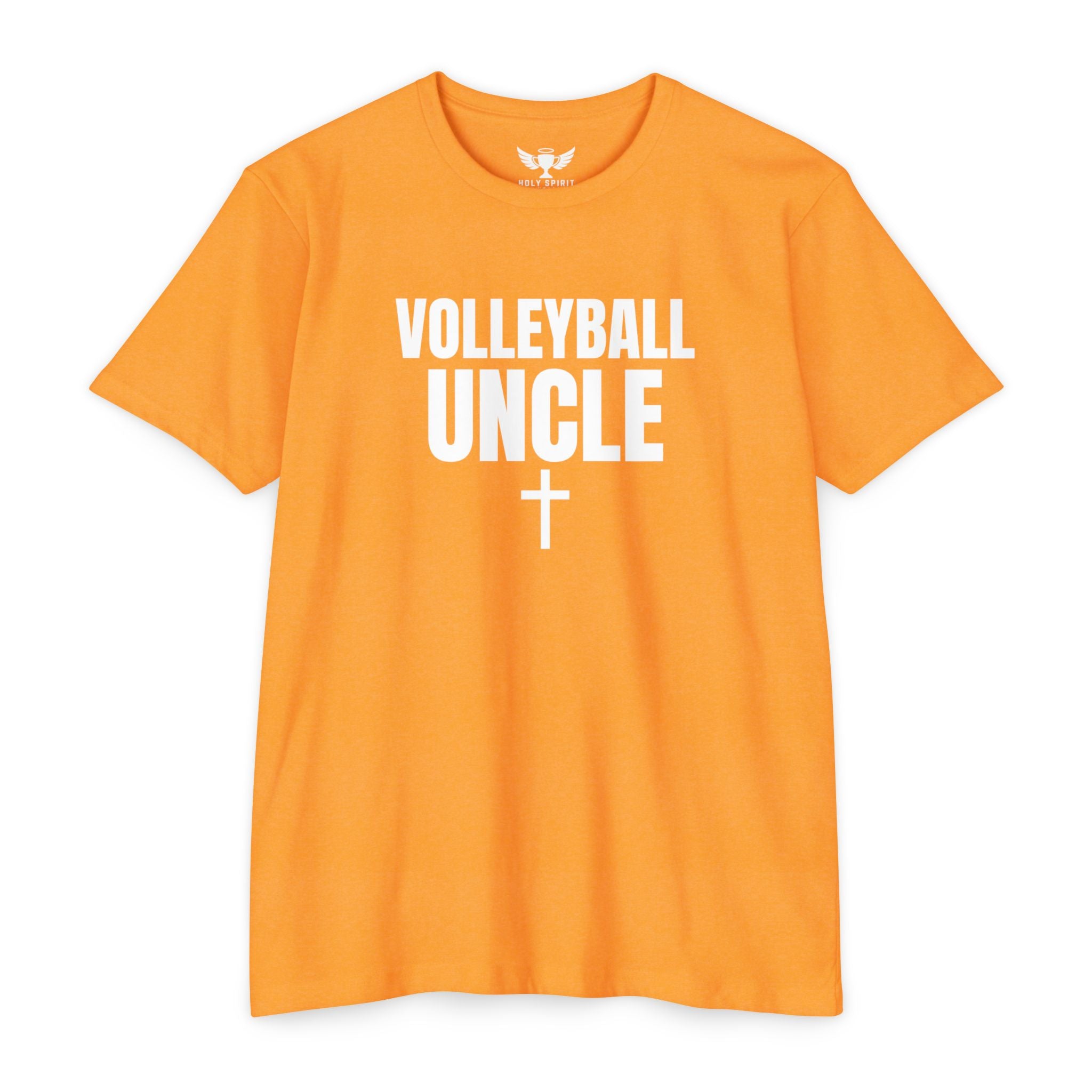 Volleyball Uncle T-Shirt — Custom Name & Number Sports Tee