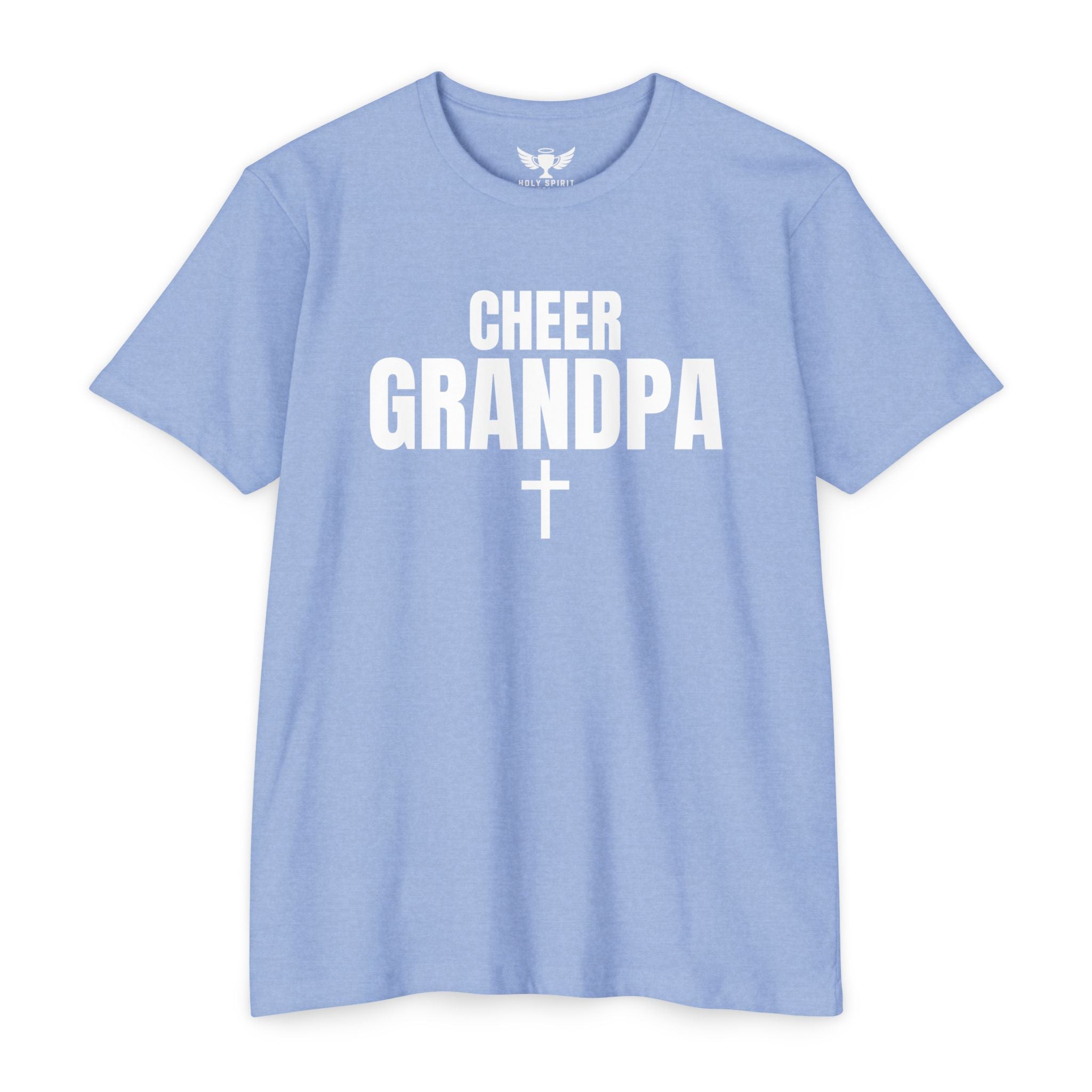Cheer Grandpa T‑Shirt — Custom Back Name & Number