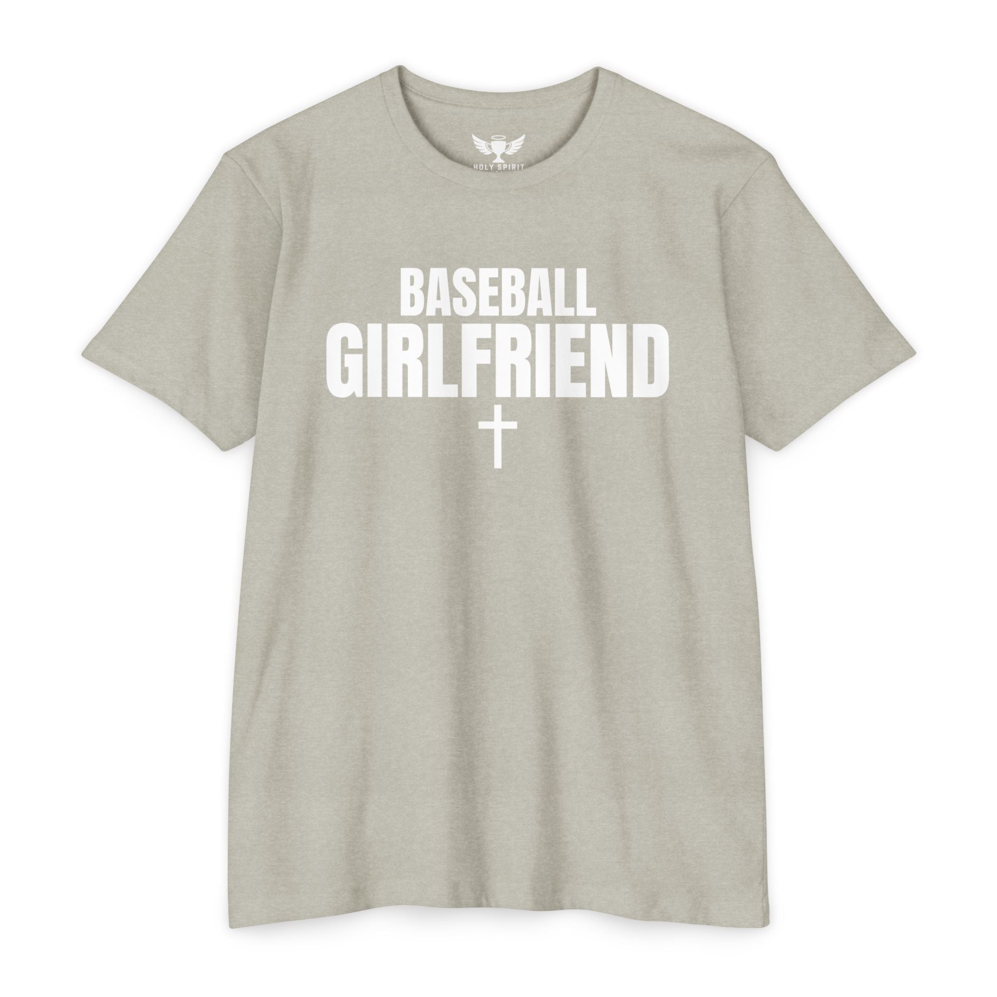 Baseball Girlfriend T-Shirt — Personalized Back Name & Number Tee