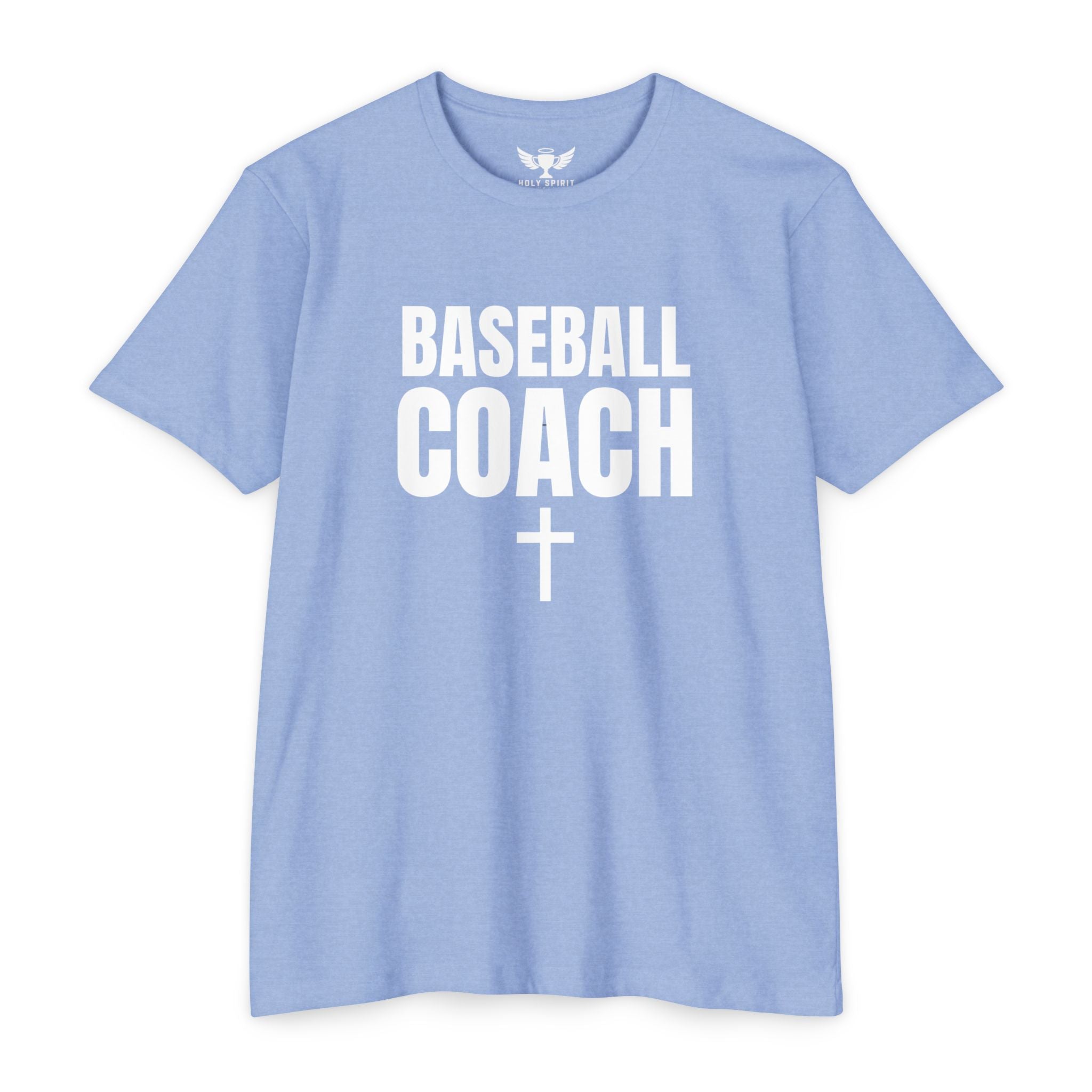 Baseball Coach T-Shirt — Custom Back Name & Number