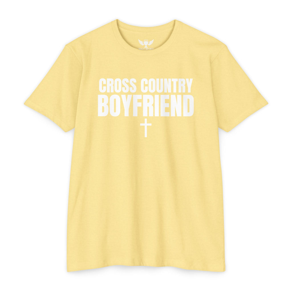 Cross Country Boyfriend T-Shirt — Personalized Back Number Track Tee